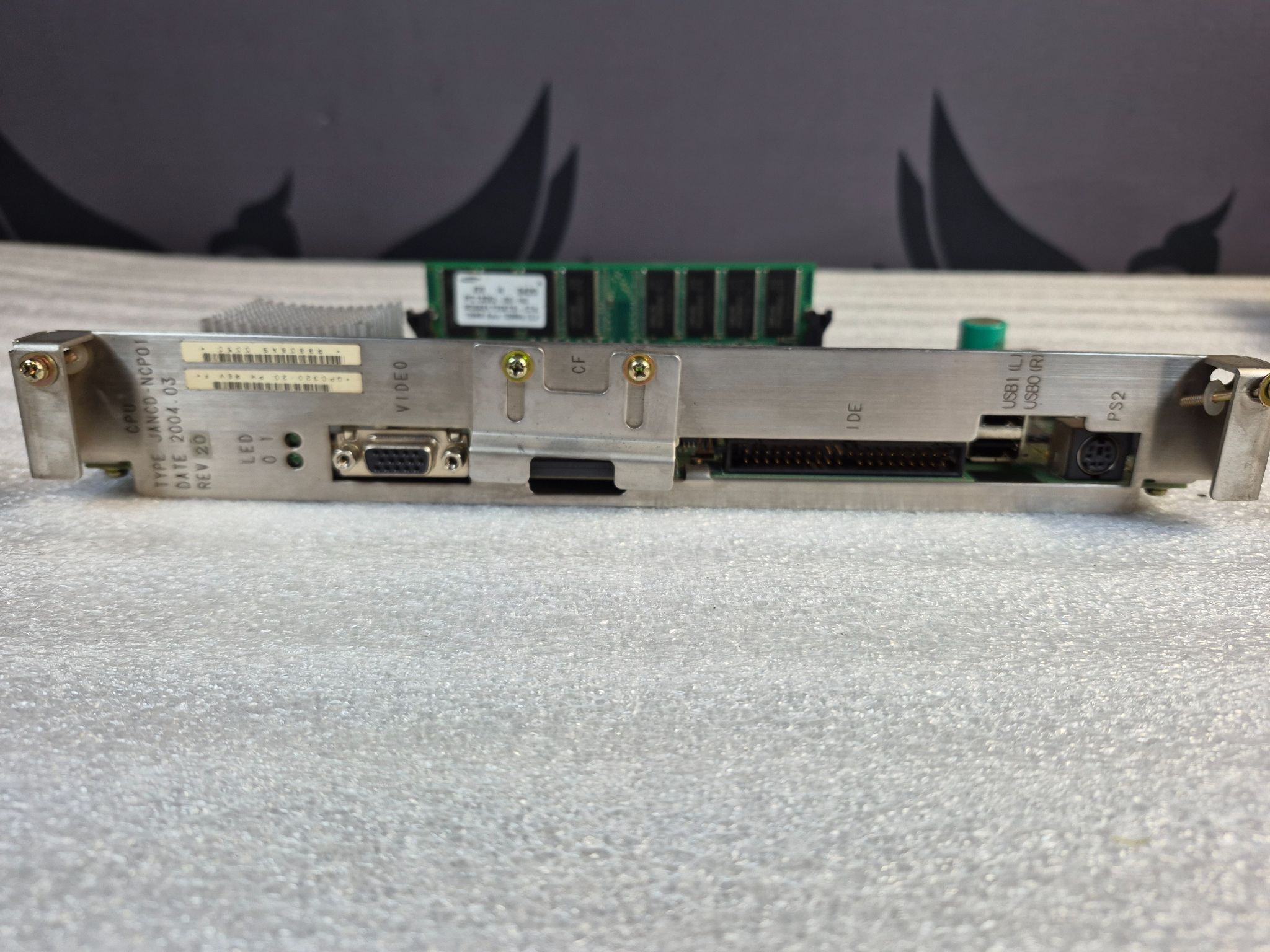 YASKAWA JANCD‑NCP01 Rev. 20 CPU Circuit Board USED 1