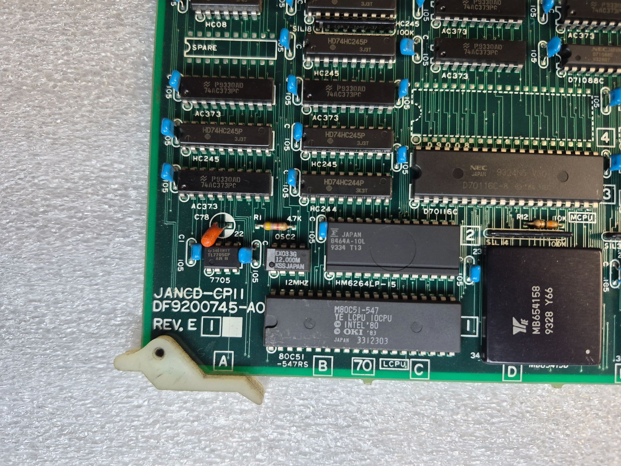 YASKAWA JANCD‑CP11 / DF9200745‑A0 Robot Circuit Board Rev. E USED 2