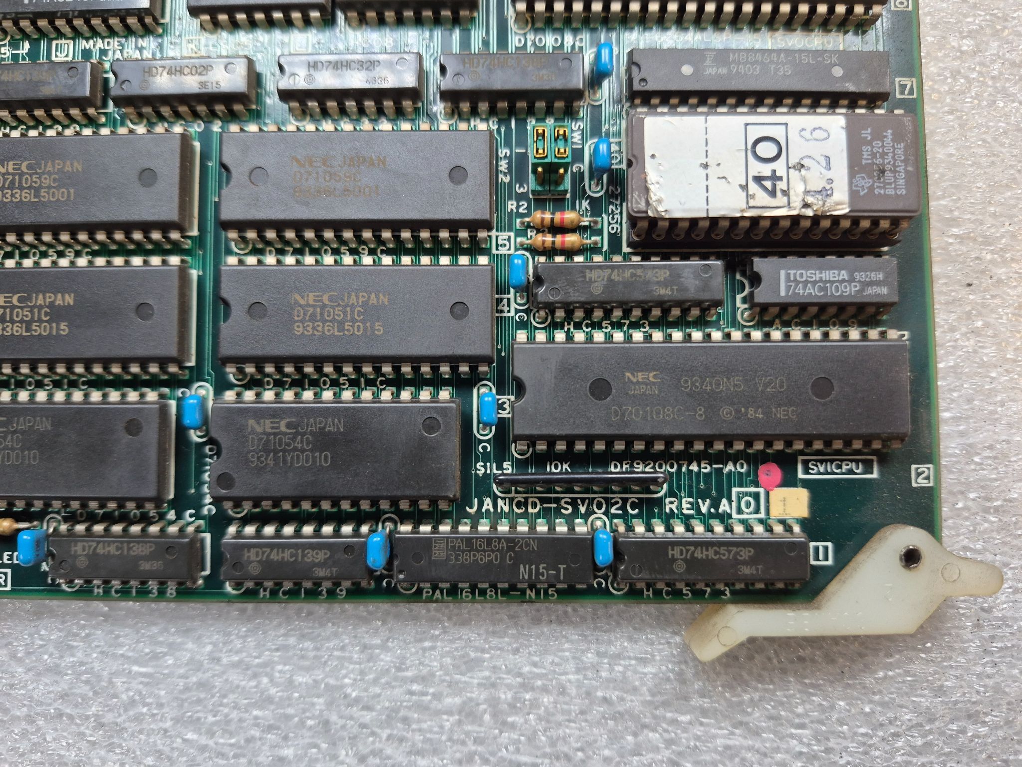 YASKAWA JANCD‑SV02C Rev. A Control Board USED 2