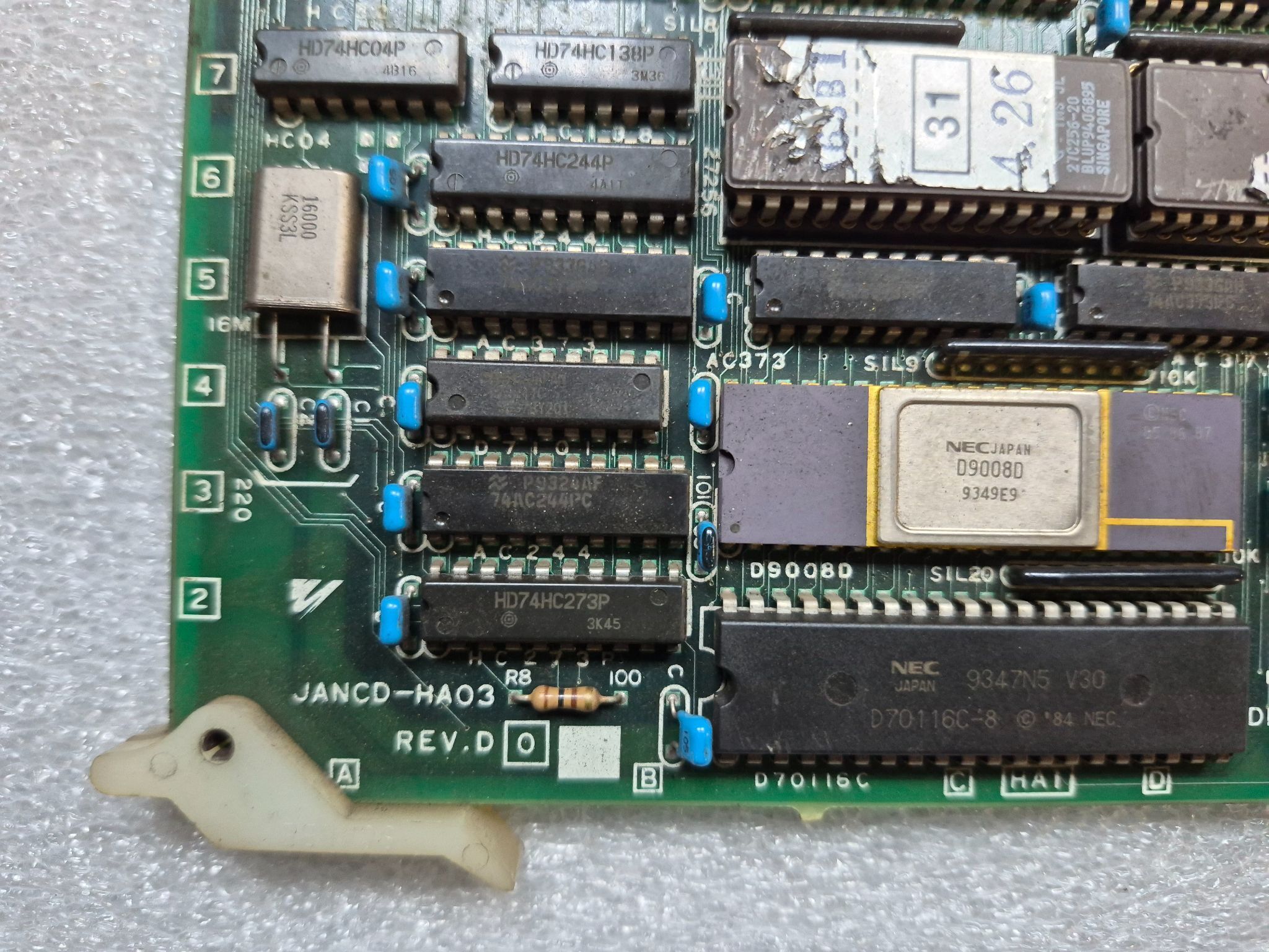 YASKAWA JANCD‑HA03 Rev. D Robot Control Board USED 2