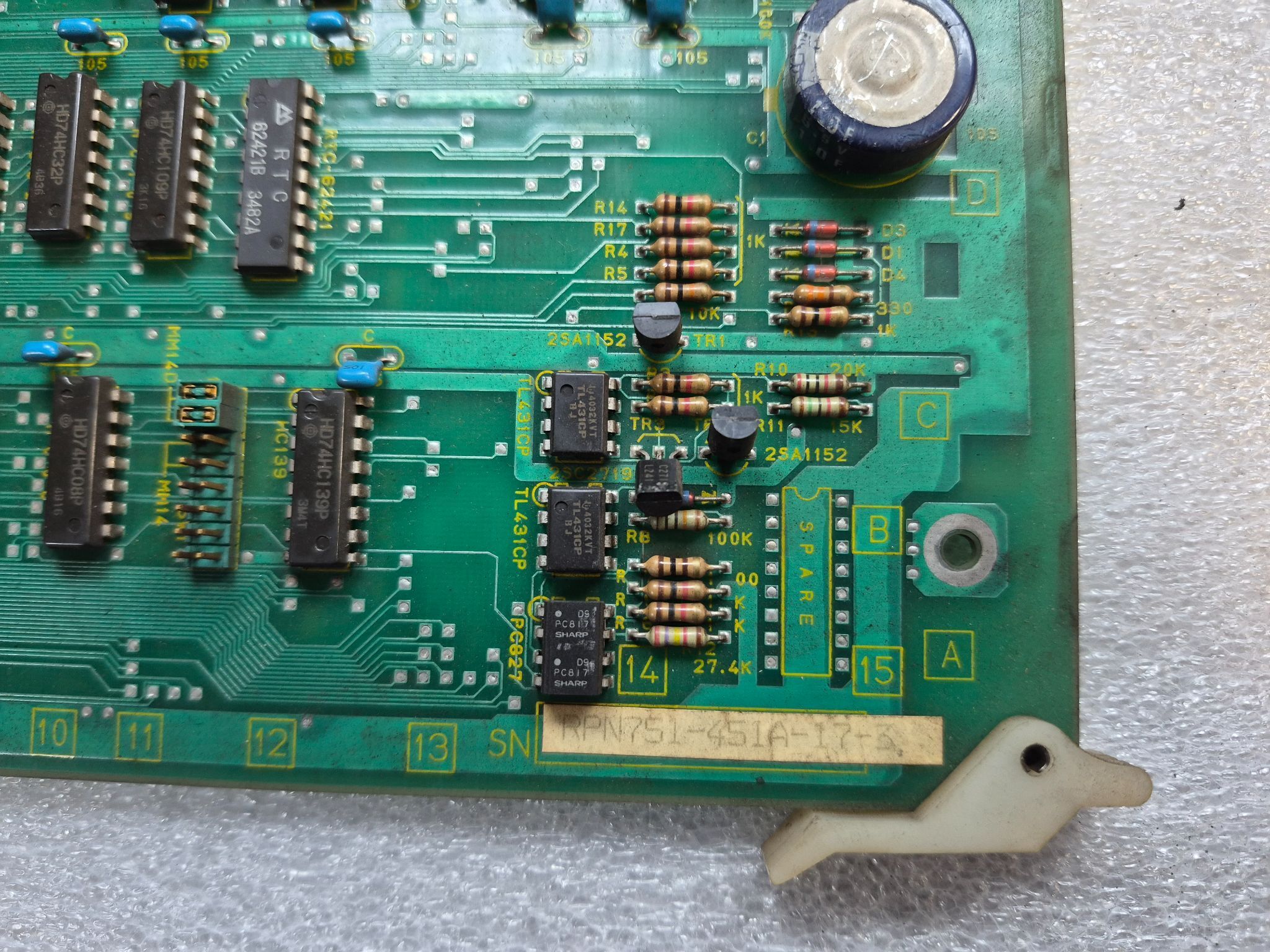 YASKAWA JANCD‑MM14D Rev. C Robot CPU Memory Board USED 3