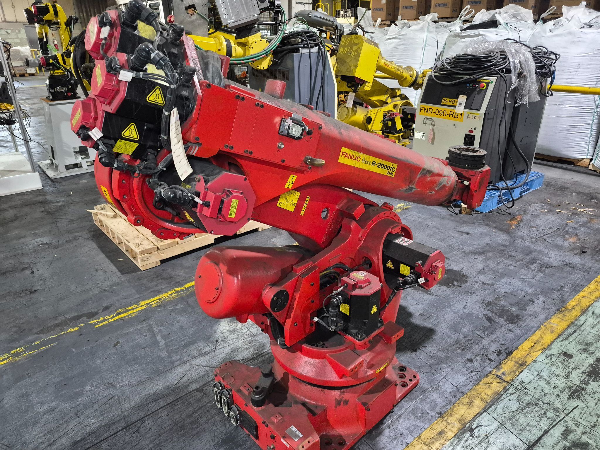 FANUC R-2000IC/210L Long Arm 6-Axis Industrial Robot - ARM ONLY - USED 3