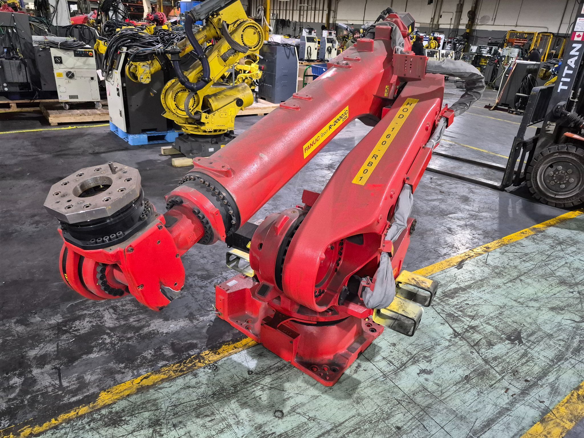 FANUC R-2000IC/210L Long Arm 6-Axis Industrial Robot - ARM ONLY - USED 1