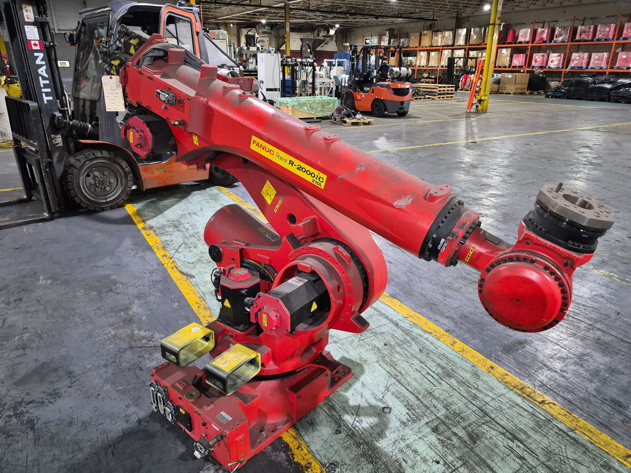 FANUC R-2000IC/210L Long Arm 6-Axis Industrial Robot - ARM ONLY - USED 2