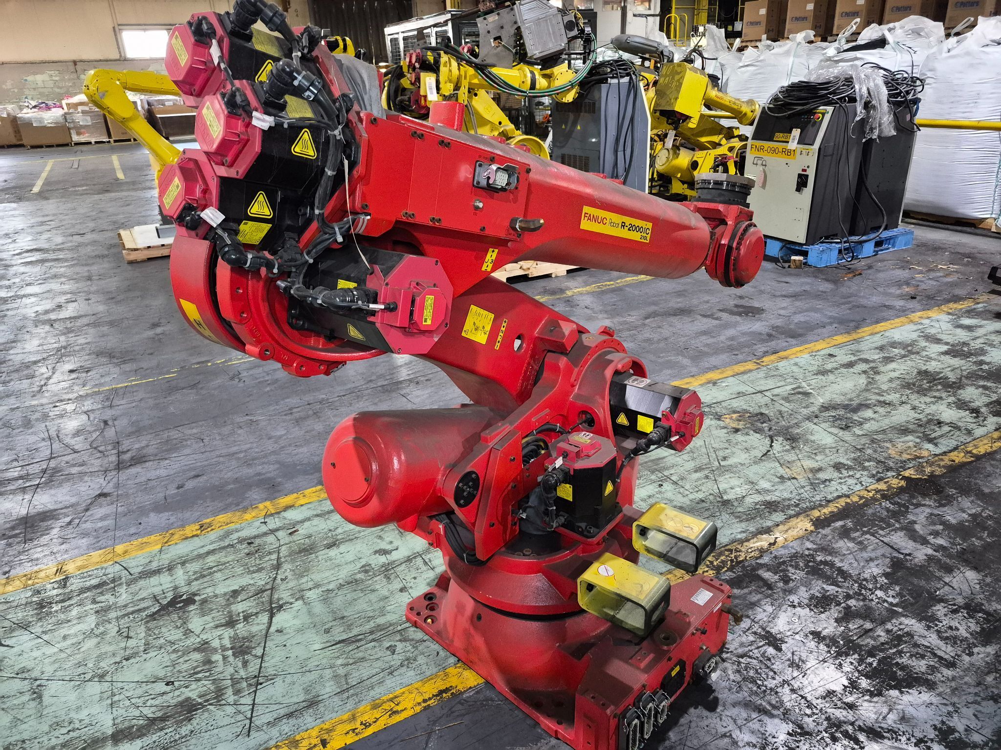 FANUC R-2000IC/210L Long Arm 6-Axis Industrial Robot - ARM ONLY - USED 3