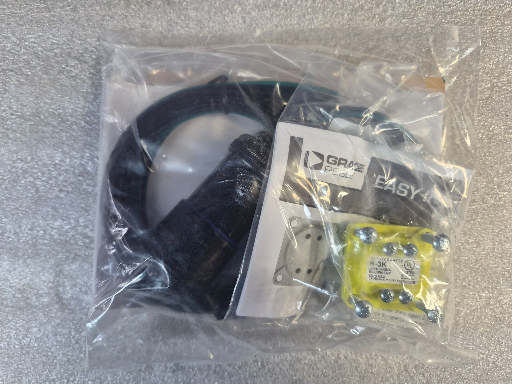 Grace R-3KW-LCH Voltage Indicator Panel Mount Sensor Set NEW 0