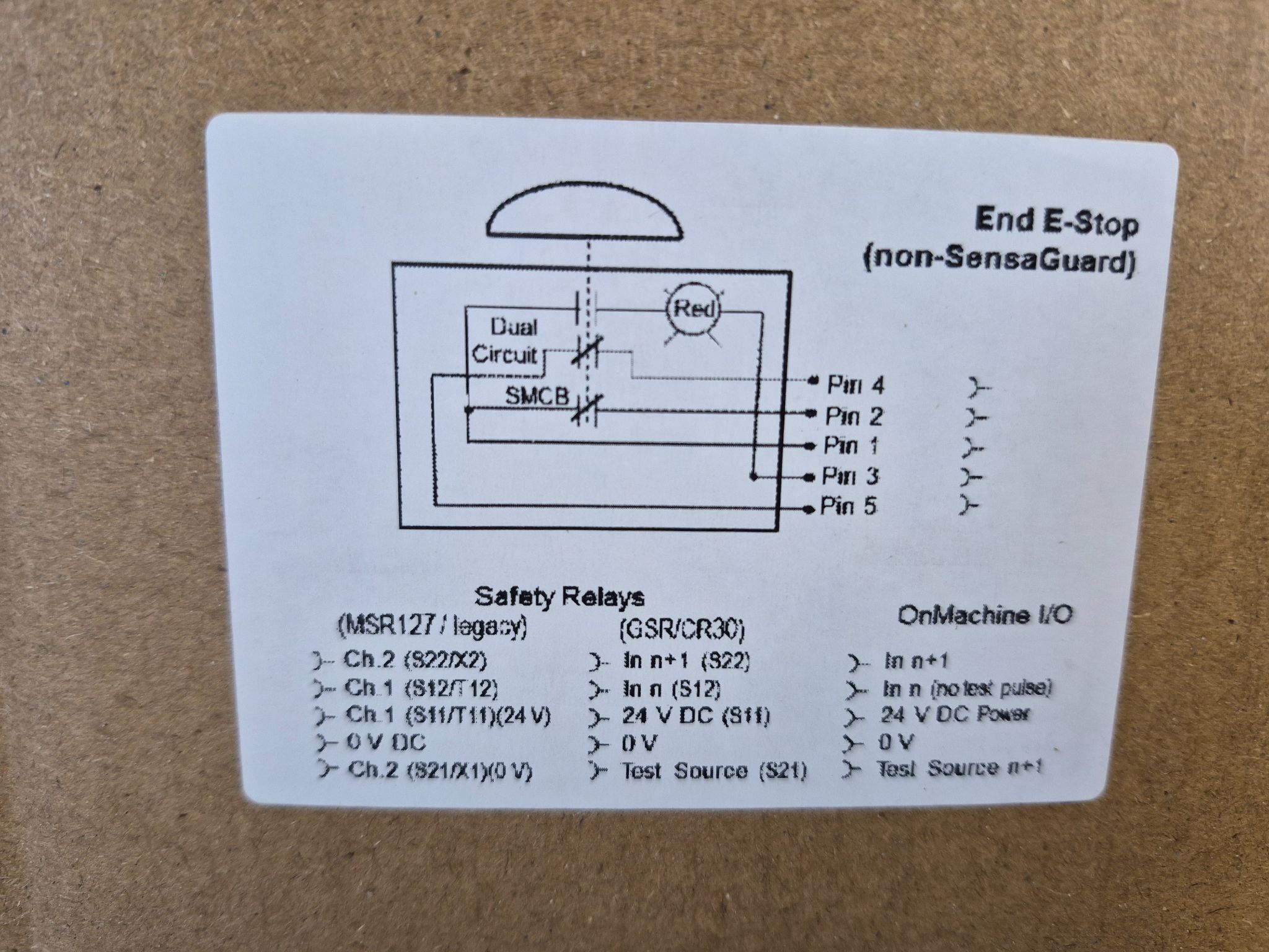 ALLEN BRADLEY 800F-1YMD51 Emergency Stop Control Station 22mm NEW 3