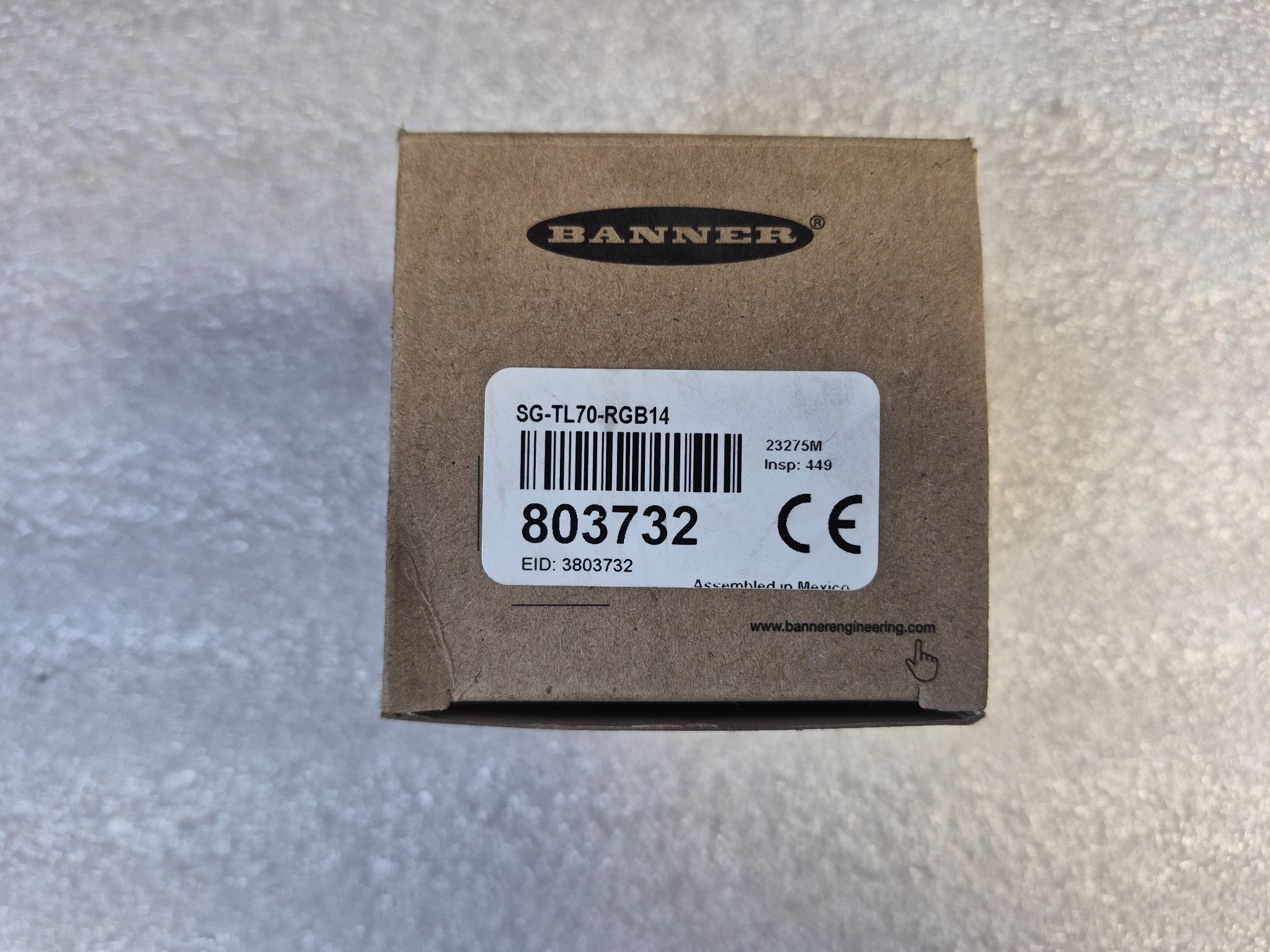 BANNER SG-TL70-RGB14 Stack Light Module 14-colors 803732 NEW 0