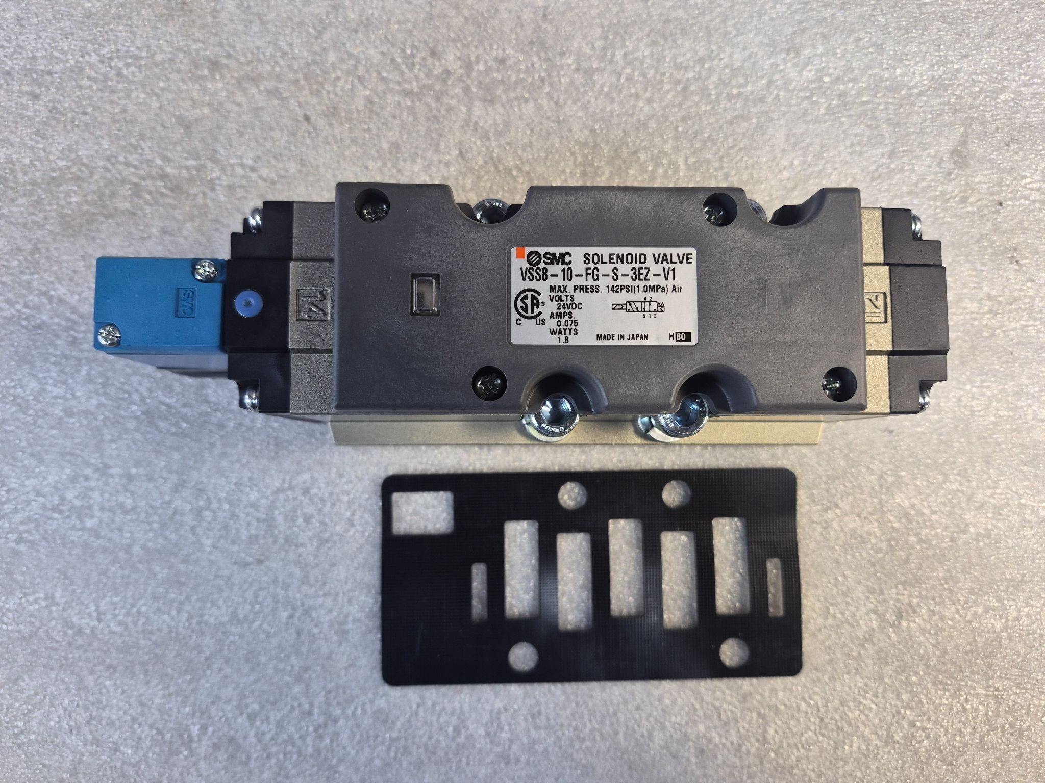 SMC VSS8-10-FG-S-3EZ-V1 Solenoid Valve NEW 0
