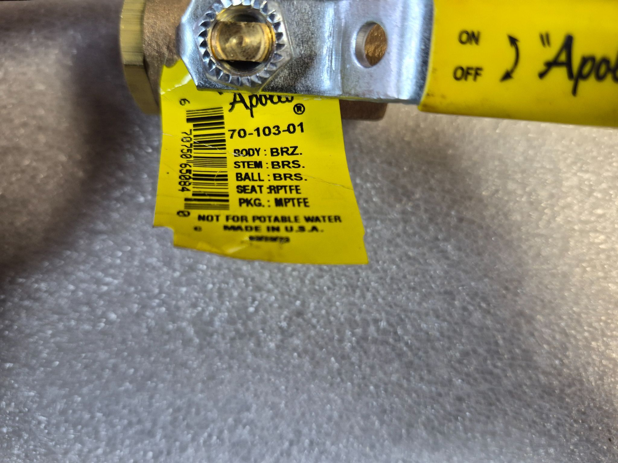 APOLLO 70-103-01 Bronze Ball Valve NEW 2
