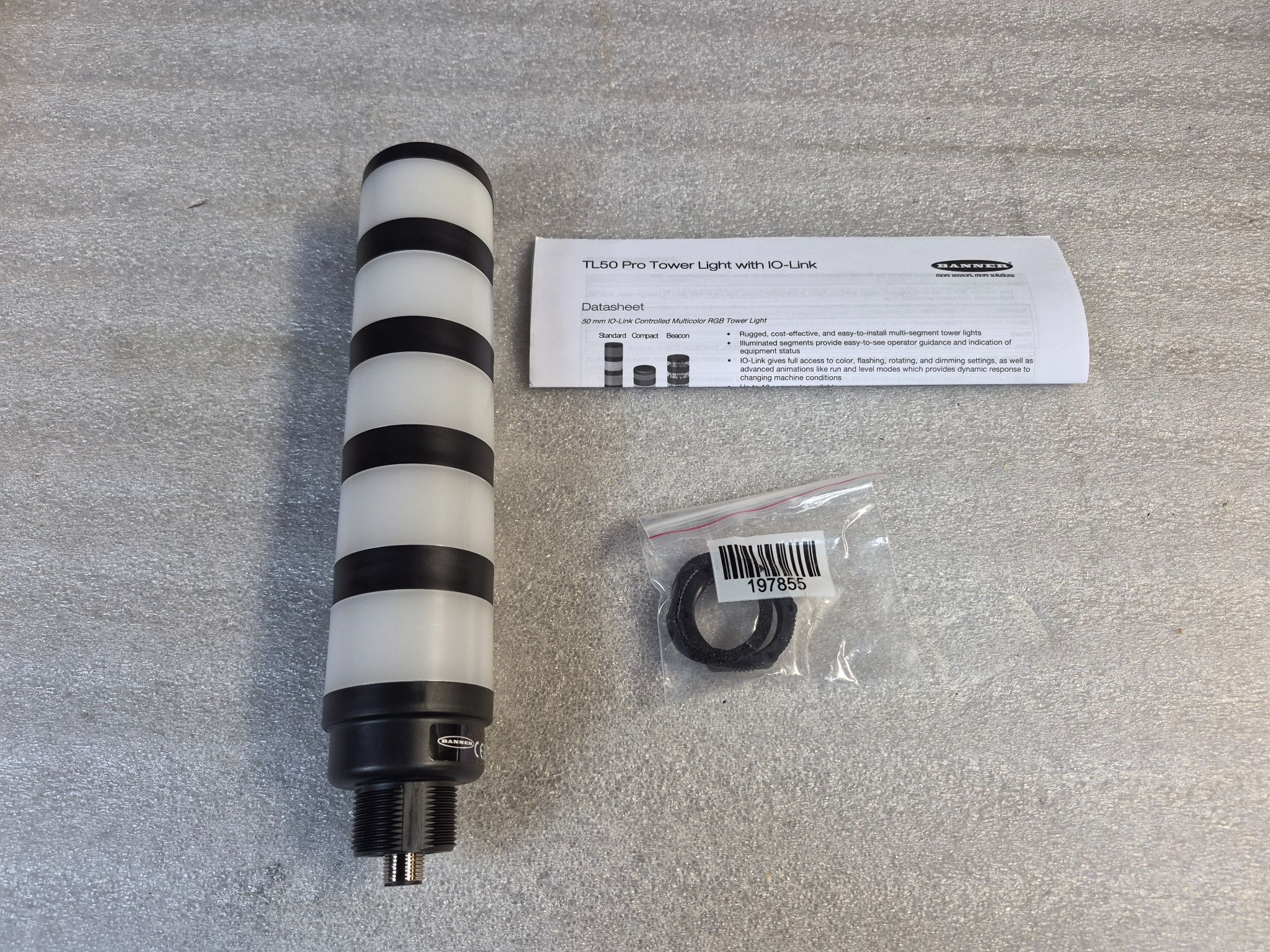 BANNER TL50KQ IO-Link Tower Light Indicator NEW 0