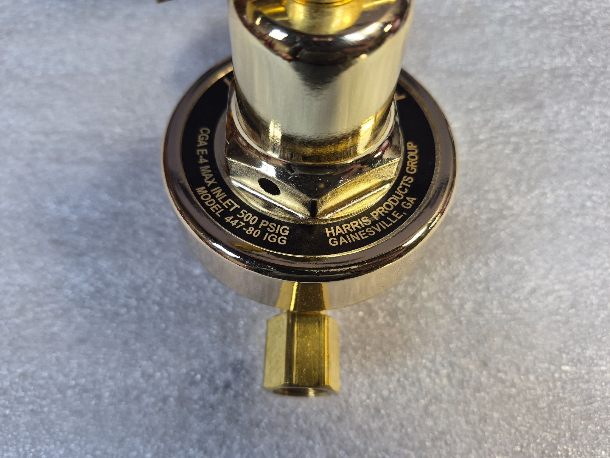 HARRIS 447-80-IGG-1/4 Inert Gas Regulator 80 SCFH CGA 580 NEW 2