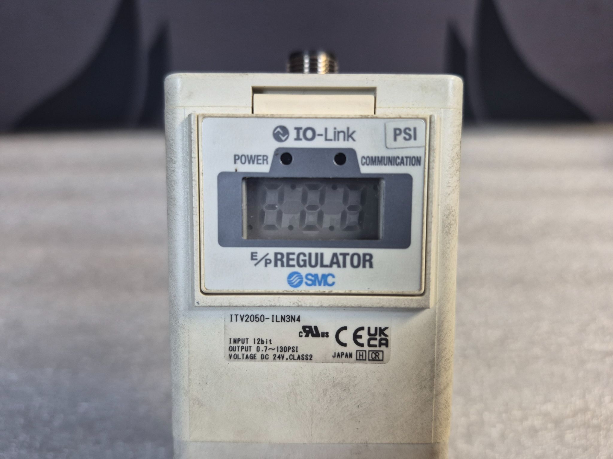 SMC ITV2050-ILN3N4 Electronic Proportional E/P Regulator IO-Link USED 0