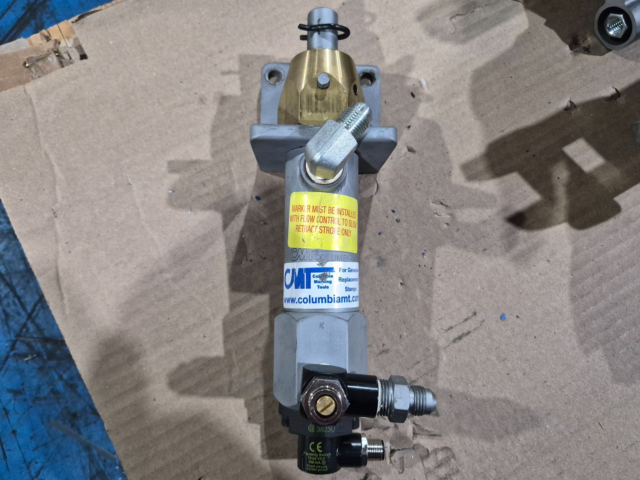 CMT Columbia Marking Tools 288 Pneumatic Impact Marking Unit NEW 0