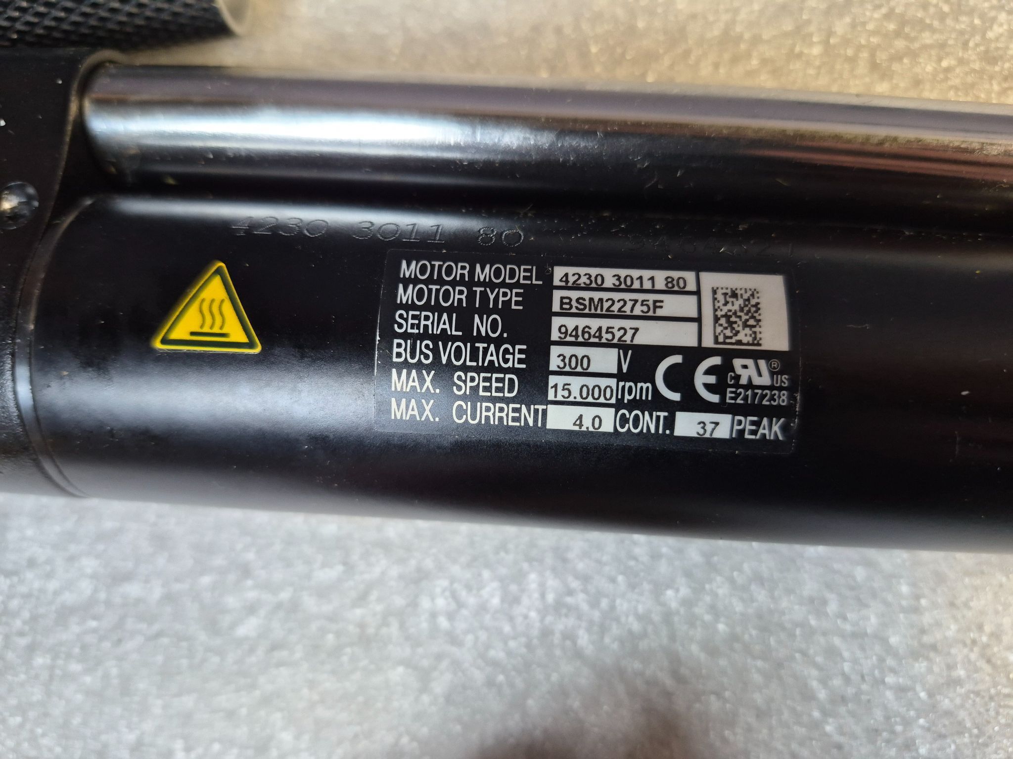 ATLAS COPCO 8435 6020 20 / QST42‑20COT‑T50‑L134‑H10 Off‑Set Fixtured QST Nutrunner NEW NO BOX 4