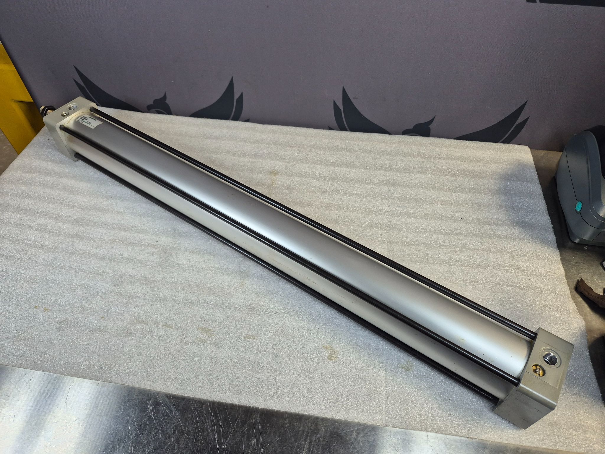 NUMATICS ZG080/0838000A1 Pneumatic Cylinder 80mm Bore 838mm Stroke USED 0