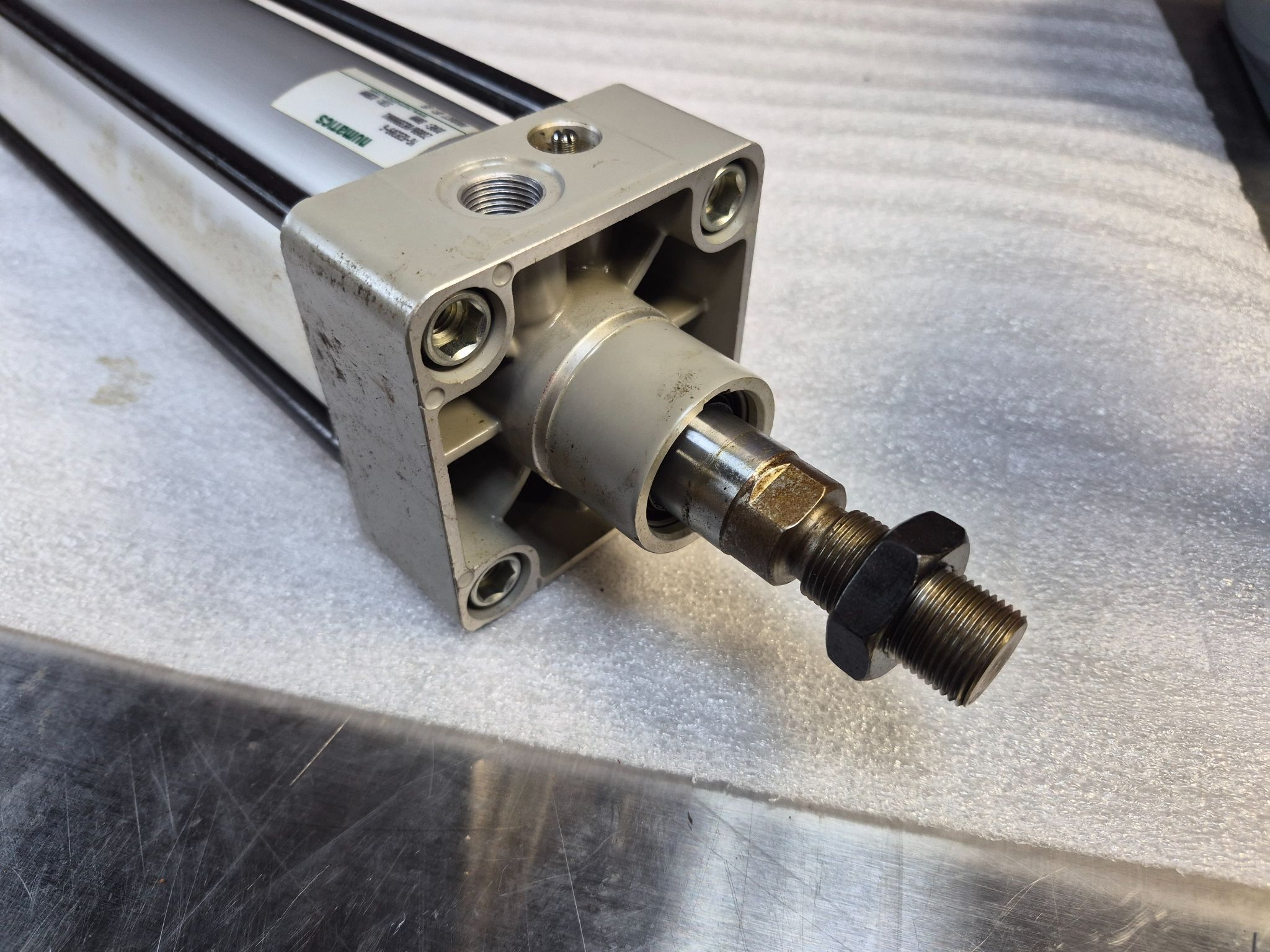 NUMATICS ZG080/0838000A1 Pneumatic Cylinder 80mm Bore 838mm Stroke USED 2
