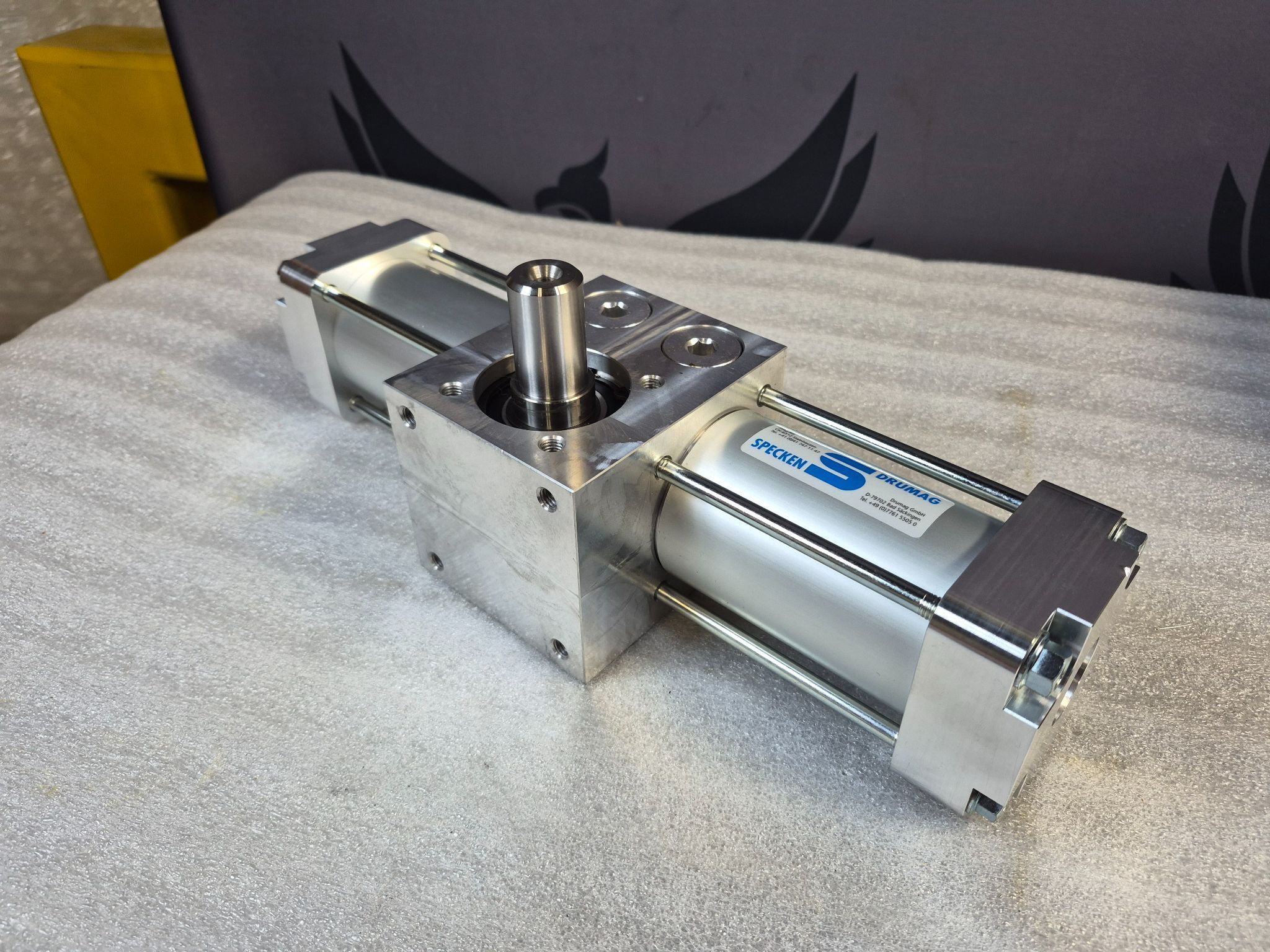 DRUMAG DSO‑P63/185‑S‑P Pneumatic Rotary Actuator NEW 0