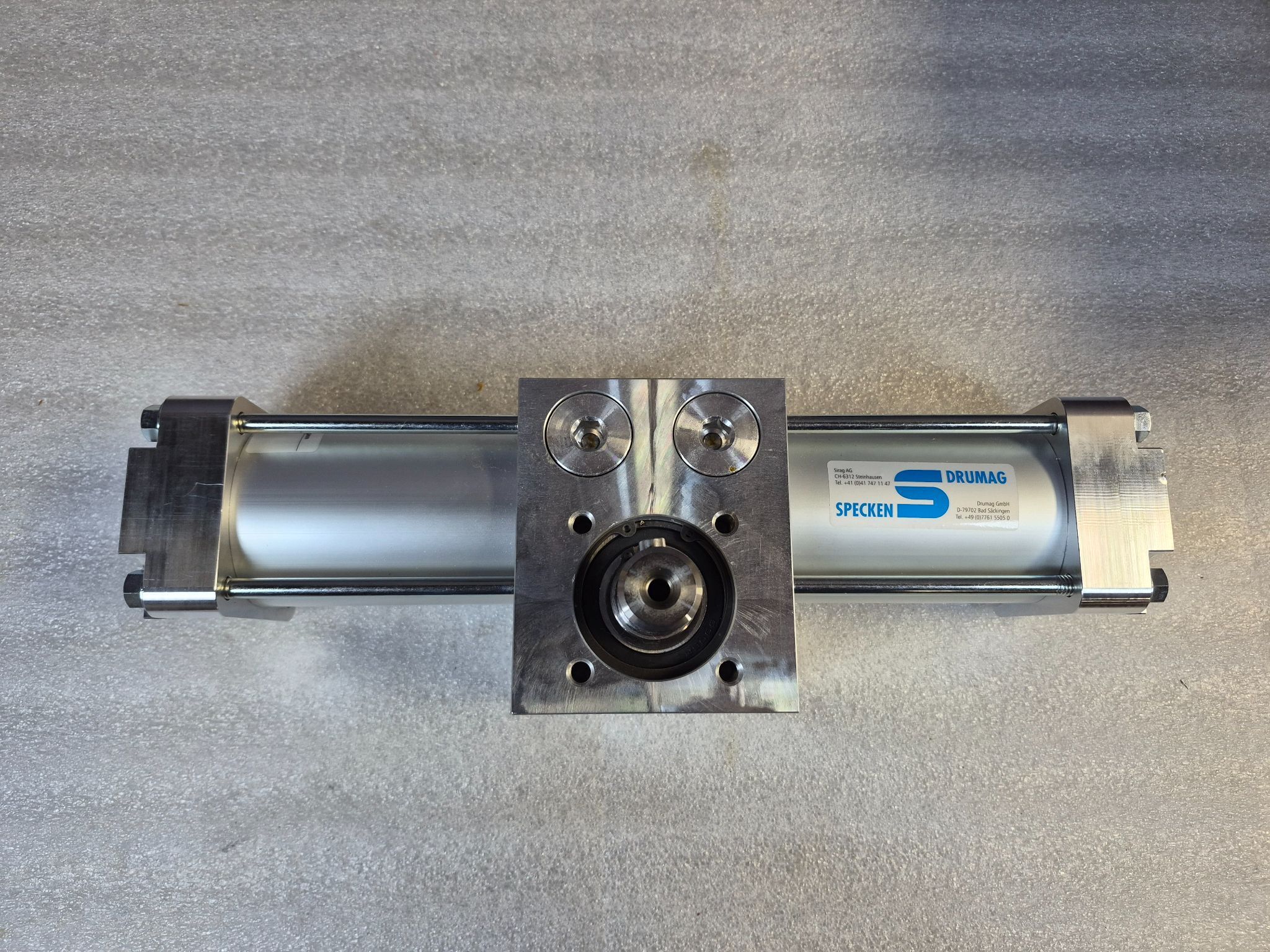 DRUMAG DSO‑P63/185‑S‑P Pneumatic Rotary Actuator NEW 1