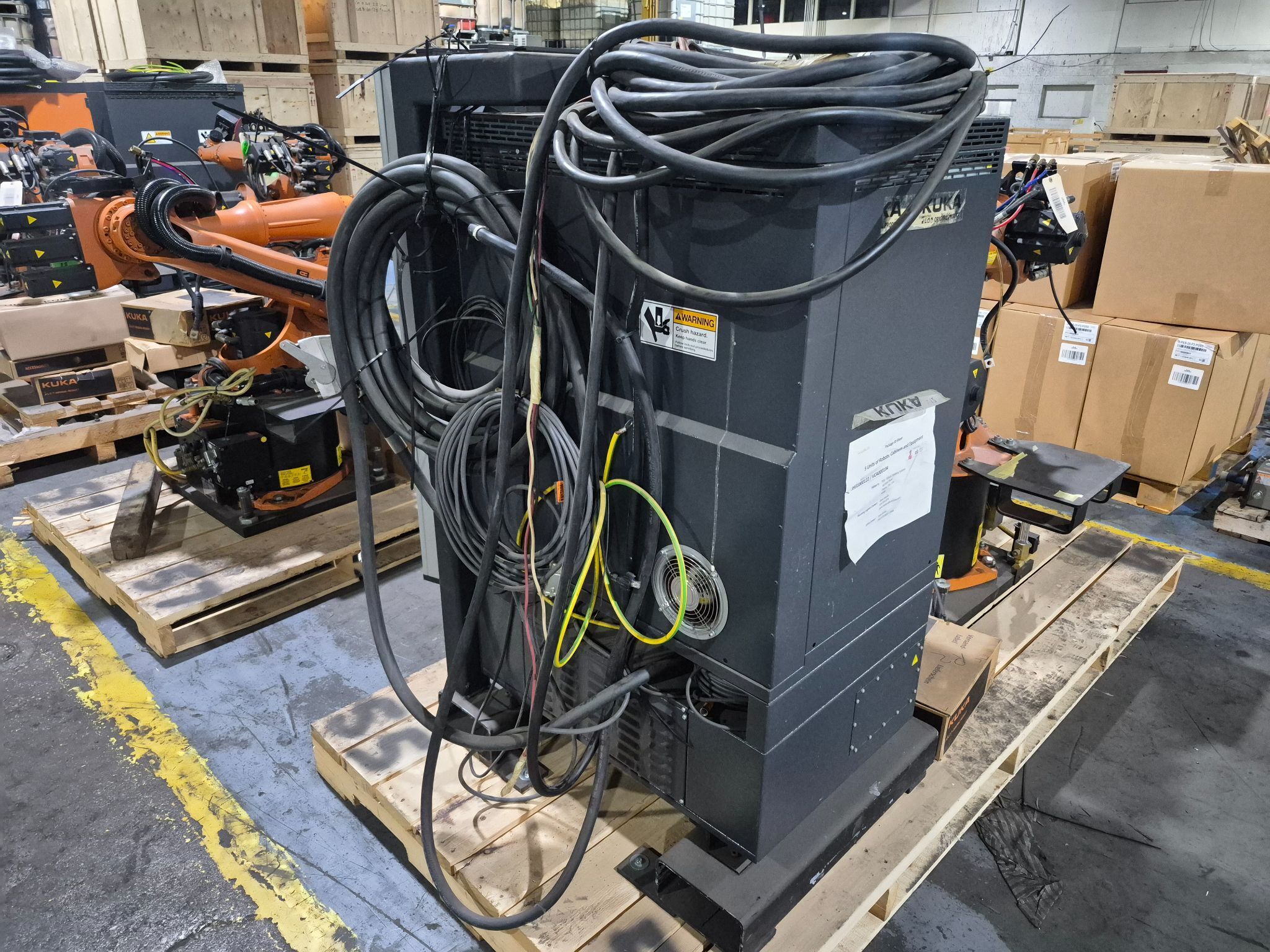 KUKA KR 16 L6-2 Robot Complete w/ KR C4 NA Controls NEW (Missing Pendant) 7