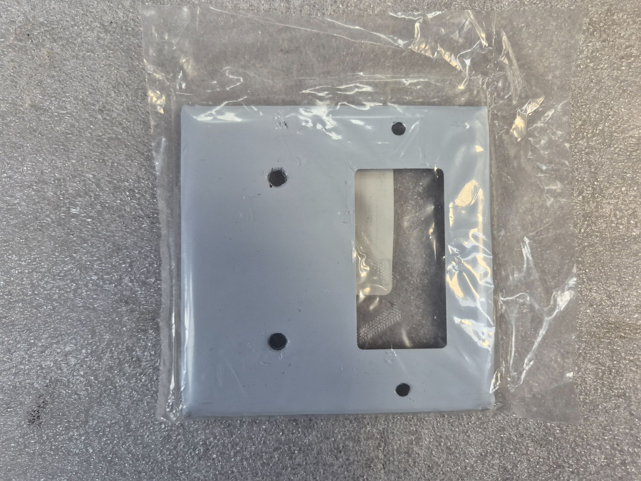 HUBBELL SS1426 1-Gang Stainless Steel Wall Plate NEW 1