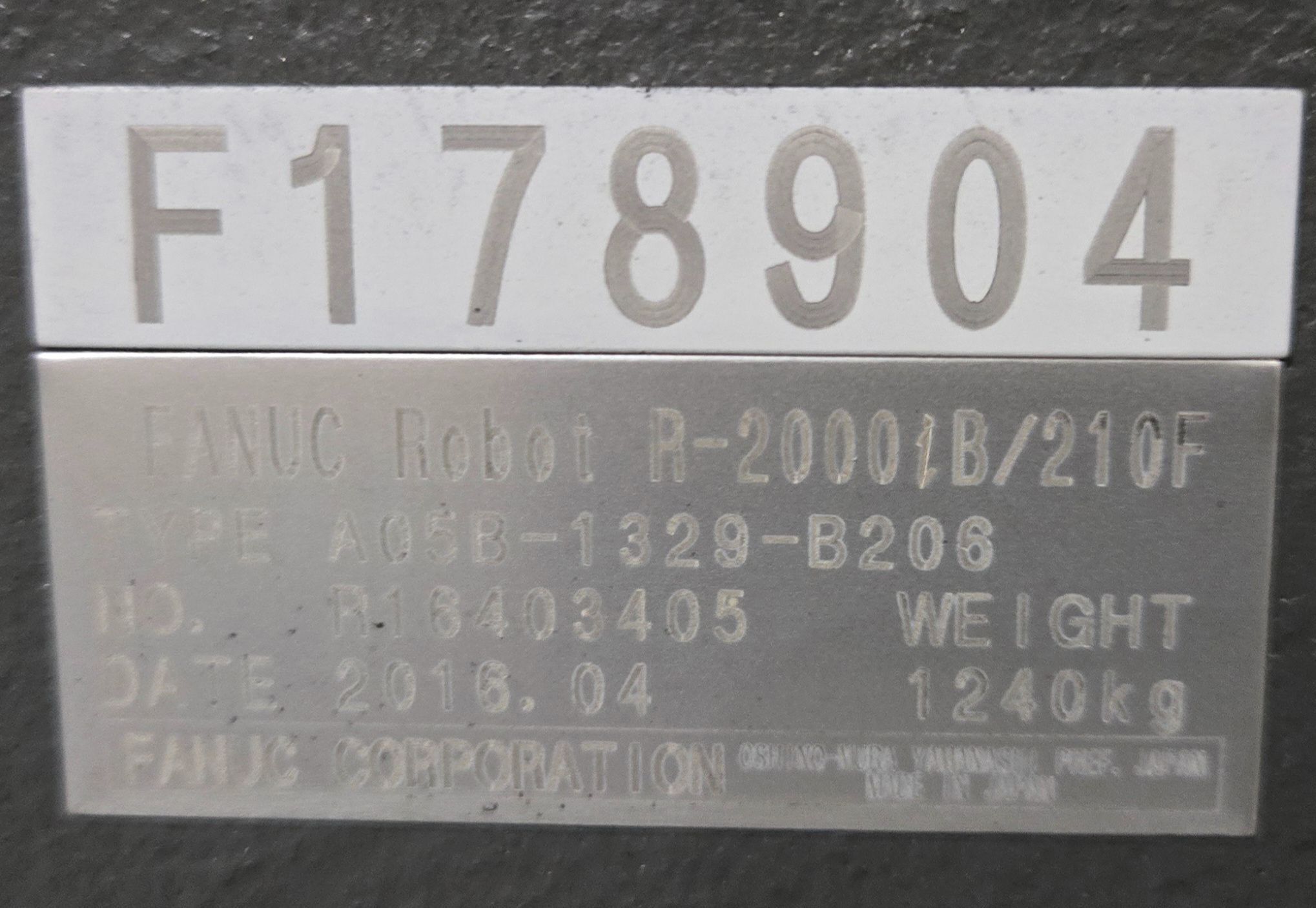 FANUC R-2000iB/210F Robot with R-30iB Controller NEW 9