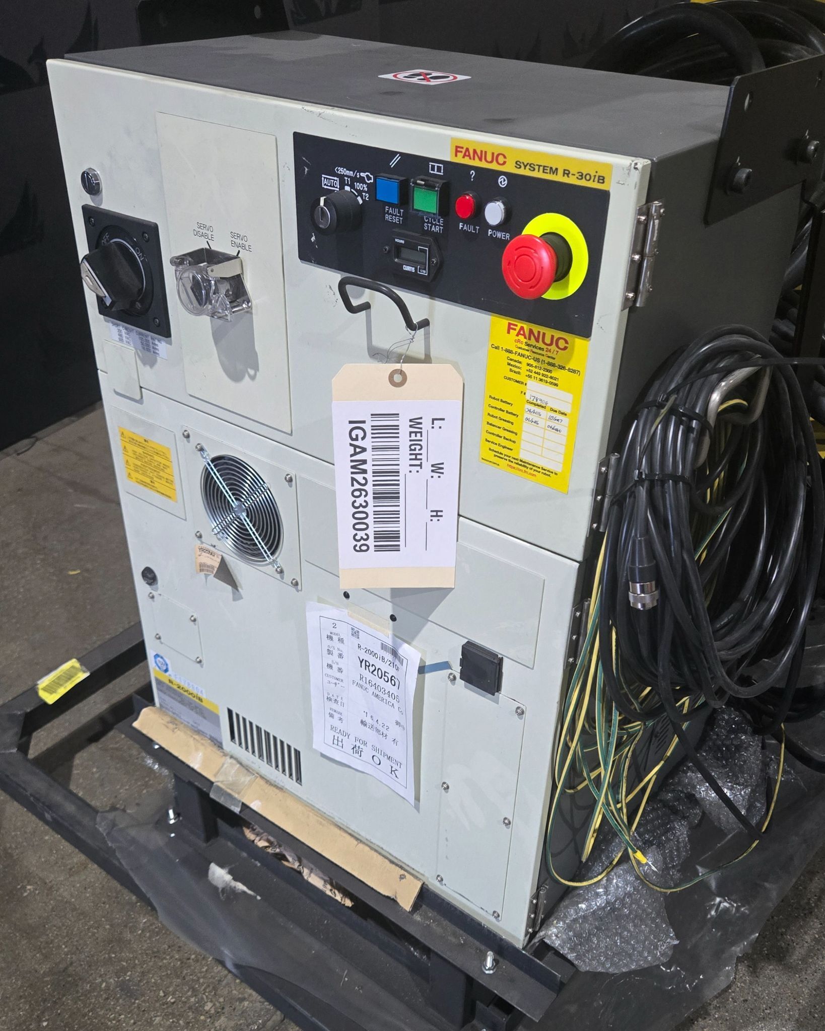 FANUC R-2000iB/210F Robot with R-30iB Controller NEW 11