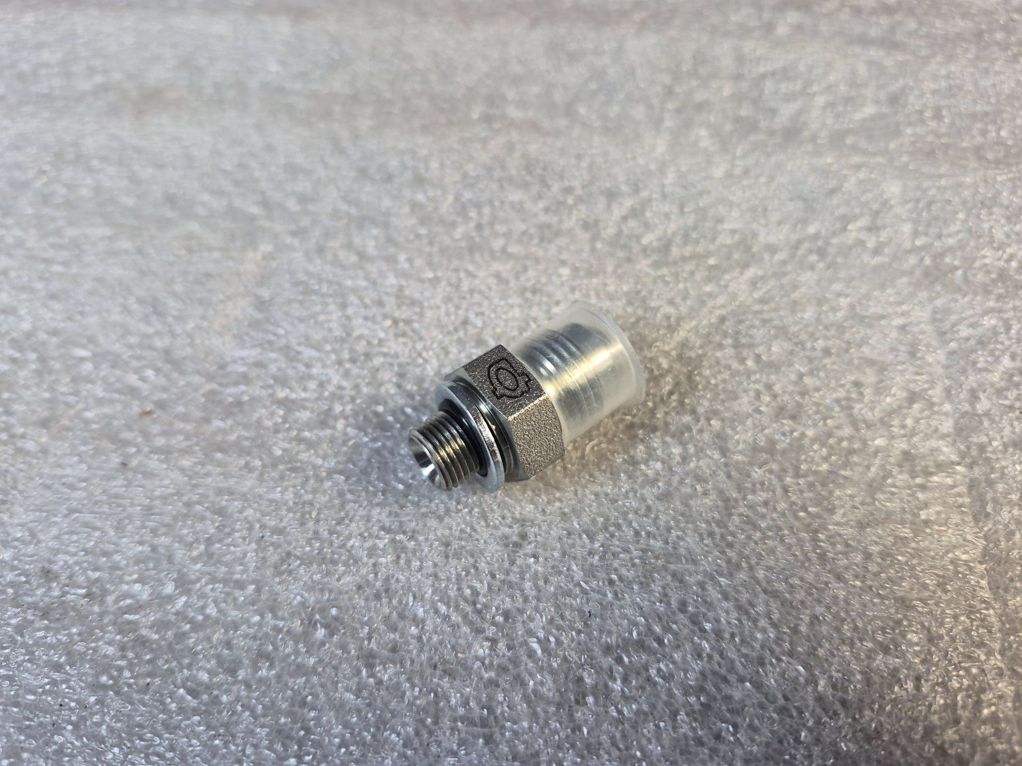 PARKER 6-2 F4OMXS-A Male Straight Adapter Fitting 3/8" JIC x 1/8" BSPP NEW 0