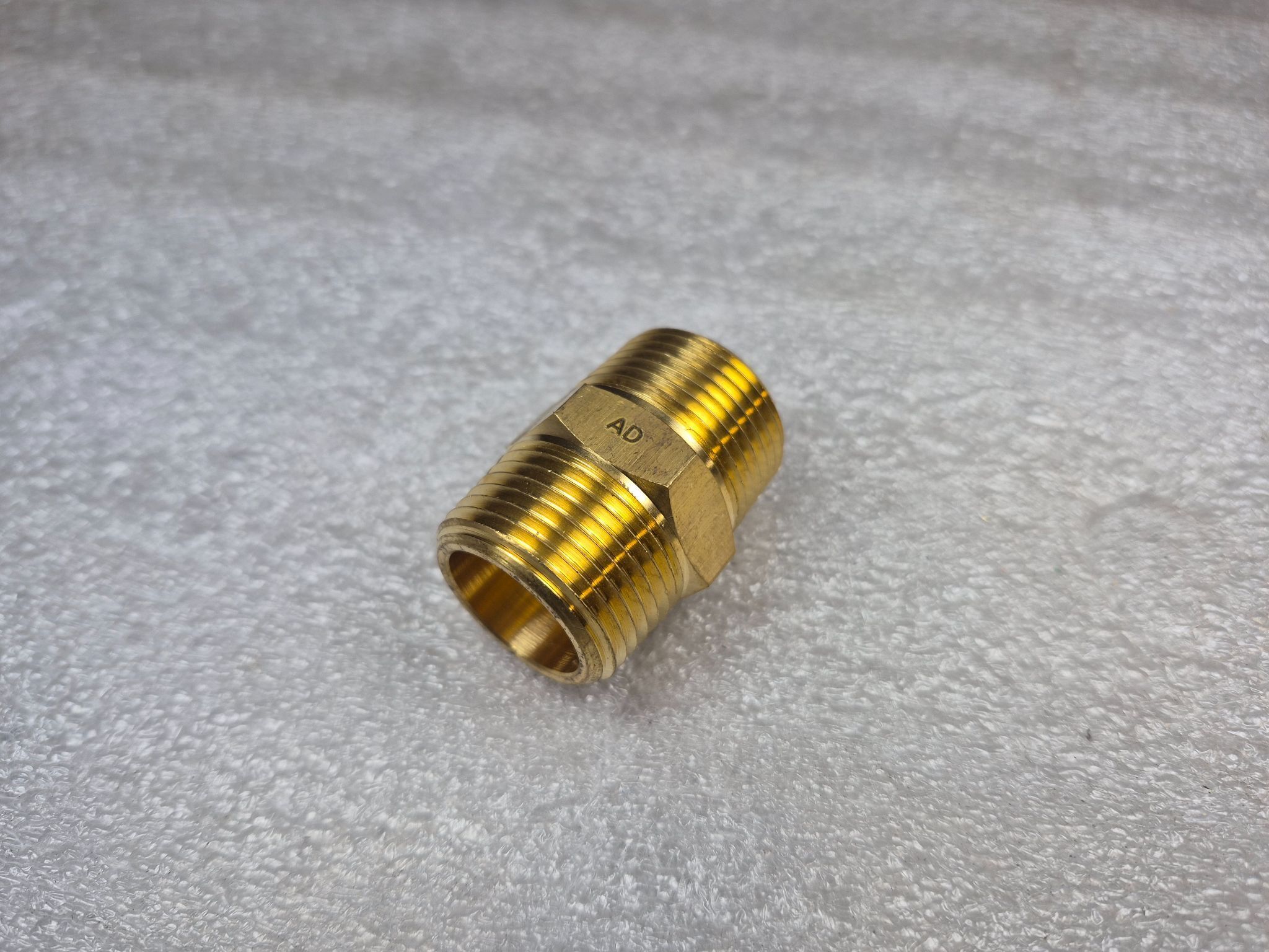 REGIONAL HOSE 122-E-BR 3/4" Brass Hex Nipple NEW (4-Pack) 0
