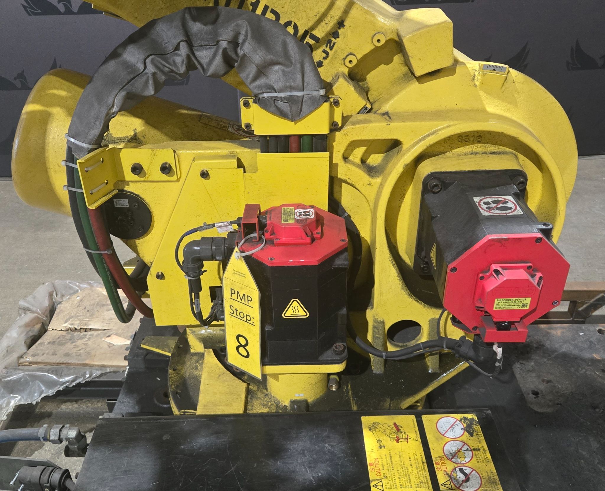 FANUC R-2000iB/210F Complete with R-30iB Controller & WTC Weld Controls USED 5