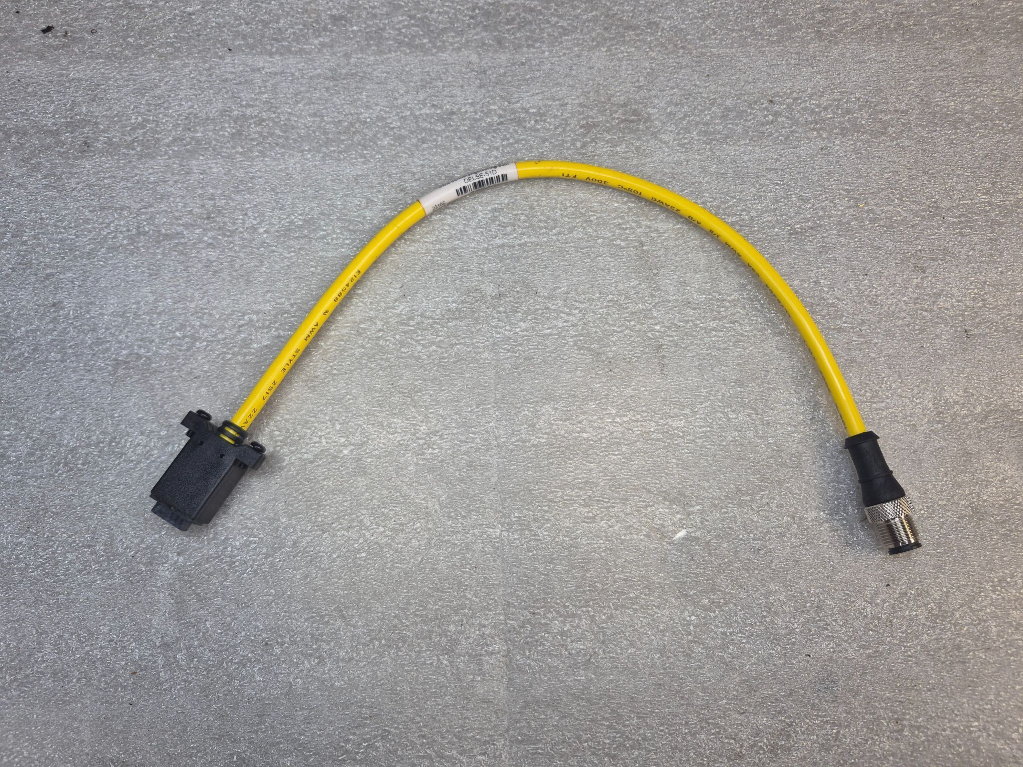 BANNER 86941 M12 5-Pin Sensor Cable Cordset NEW 0