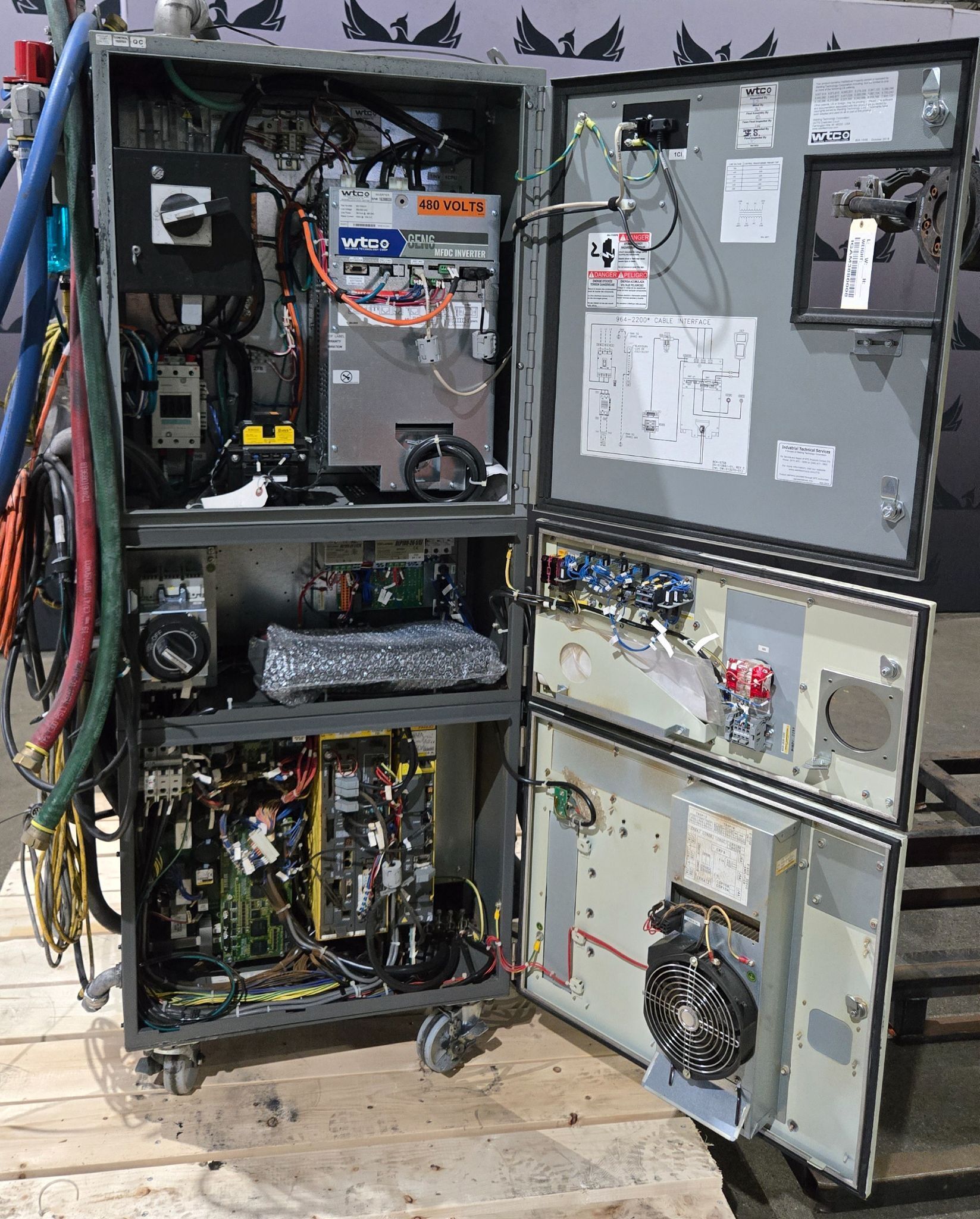 FANUC R-2000iB/210F Complete with R-30iB Controller & WTC Gen 6 MFDC Inverter USED 12