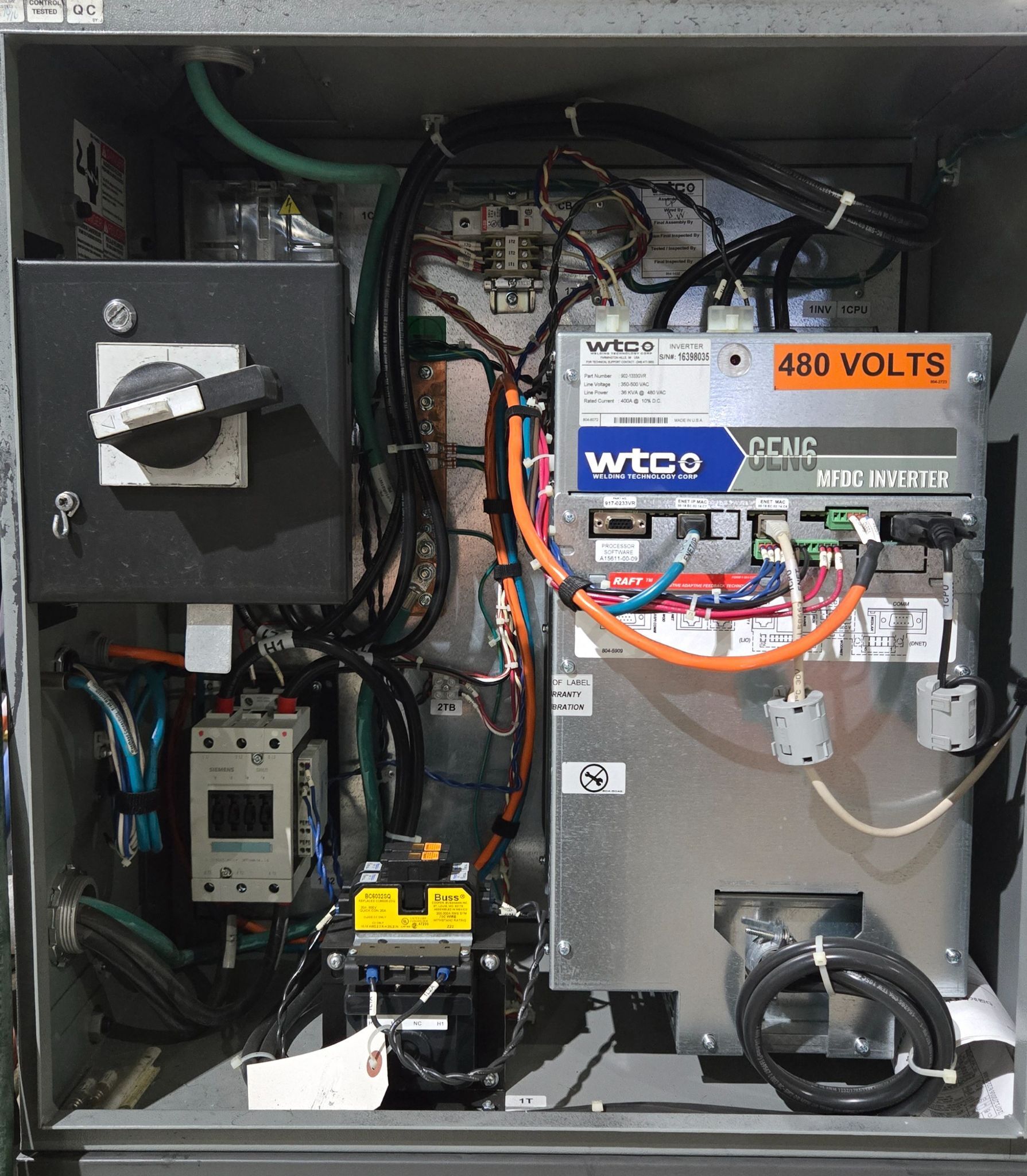 FANUC R-2000iB/210F Complete with R-30iB Controller & WTC Gen 6 MFDC Inverter USED 13