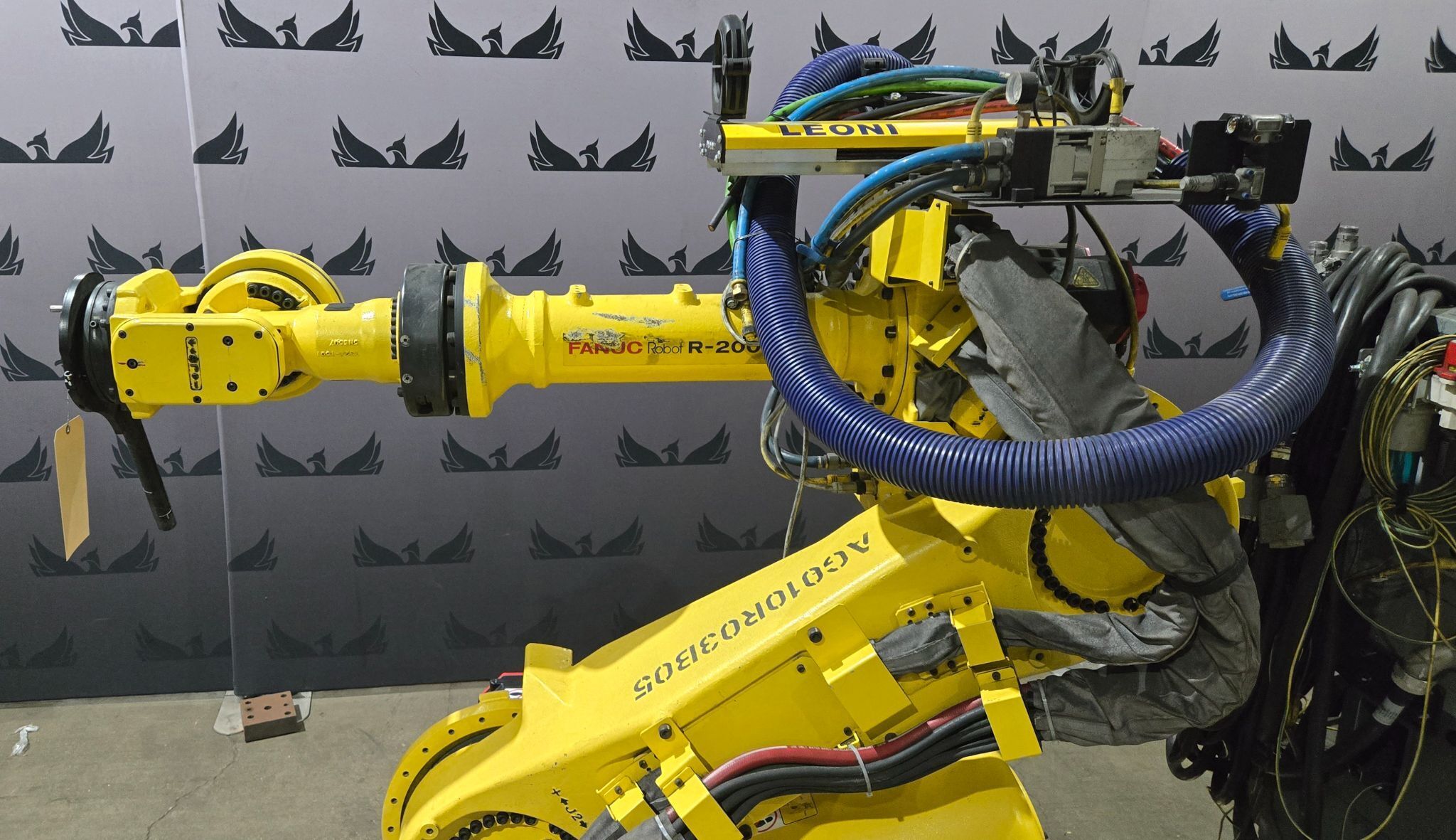 FANUC R-2000iB/210F Complete with R-30iB Controller & WTC Weld Controls USED 3