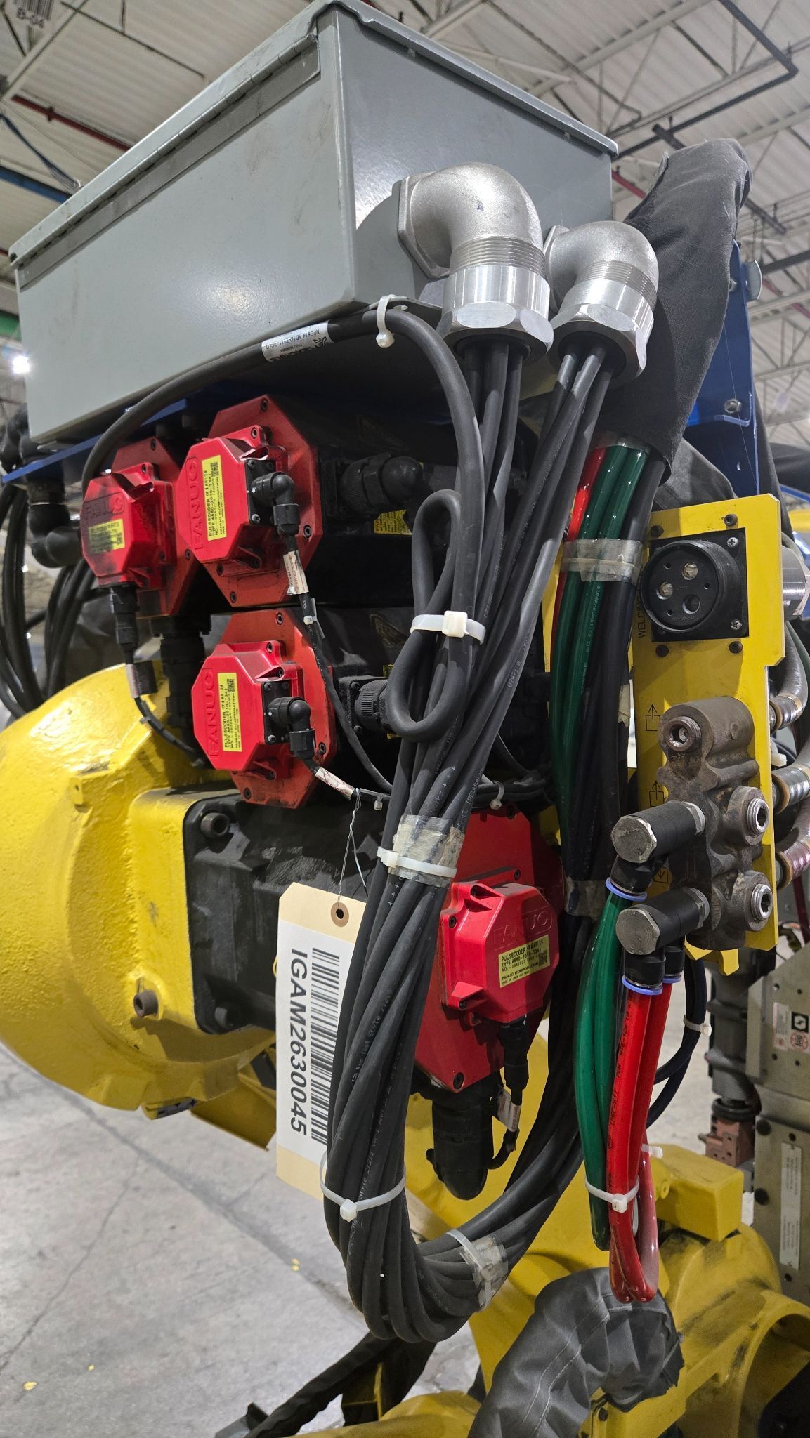 FANUC R-2000iB/210F Complete Robot With R-30iA Controller & WT6000 Inverter USED 6