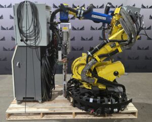 FANUC R-2000iB/210F Complete with R-30iA Controller & WT6000 Inverter USED