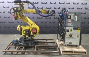 Fanuc R-2000iB/210F Complete with R-30iB Controller & WTC MFDC Inverter USED
