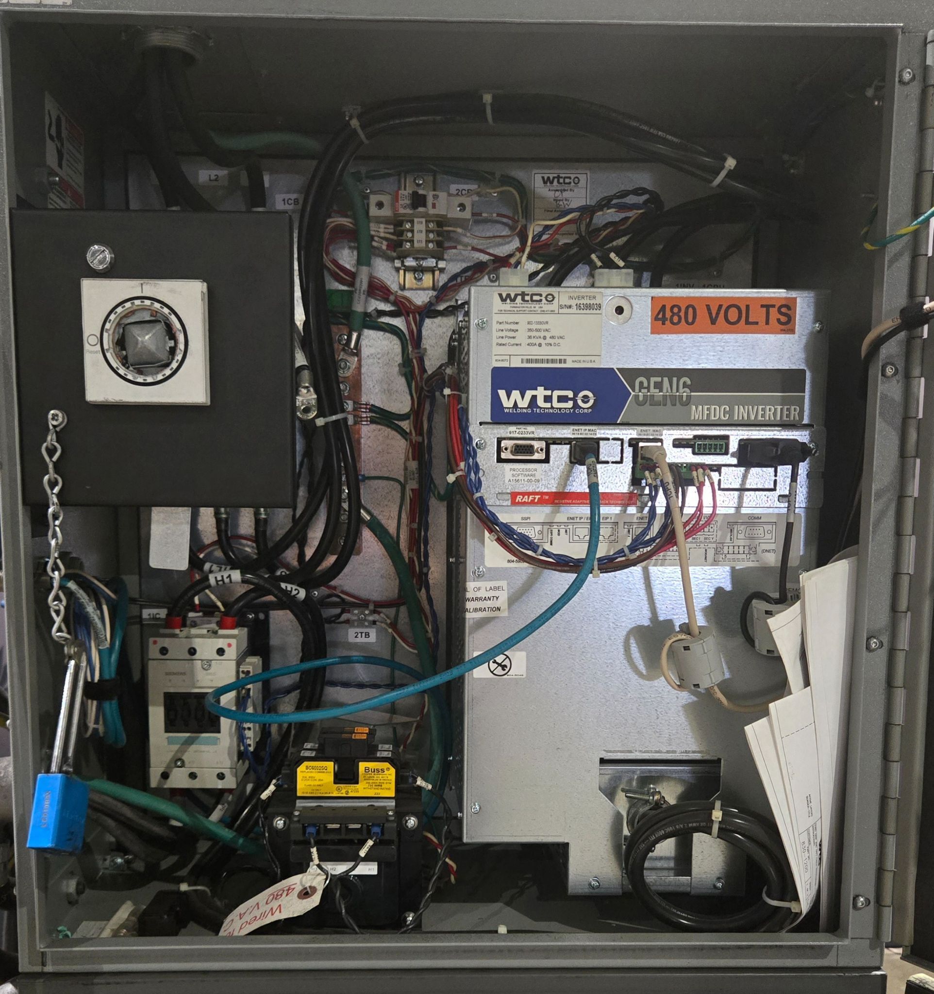 Fanuc R-2000iB/210F Complete with R-30iB Controller & WTC MFDC Inverter USED 13