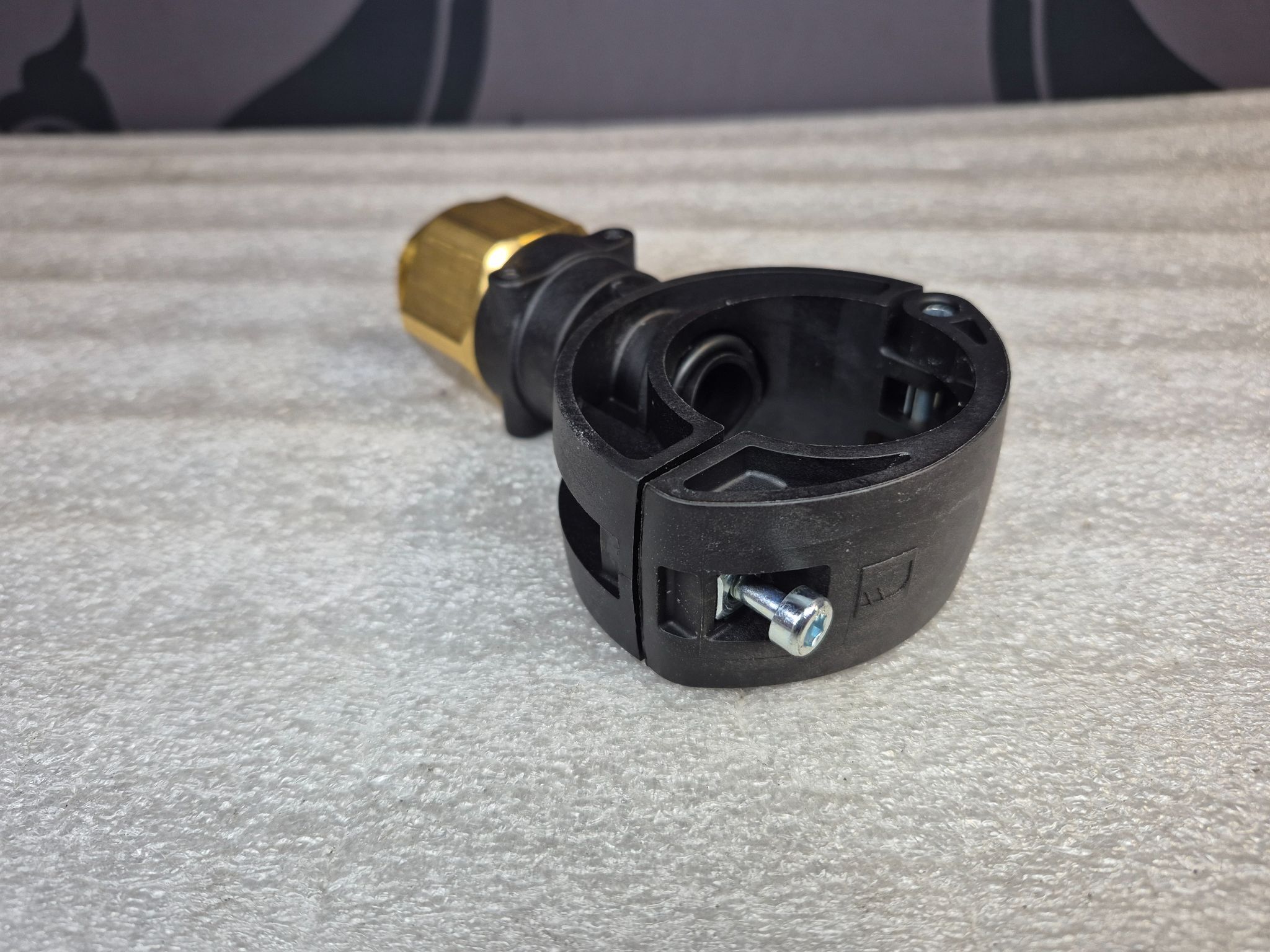 PARKER RA68 50N08 Transair Ø50 Pipe Clamp Drop Adapter 1 NPT NEW 1