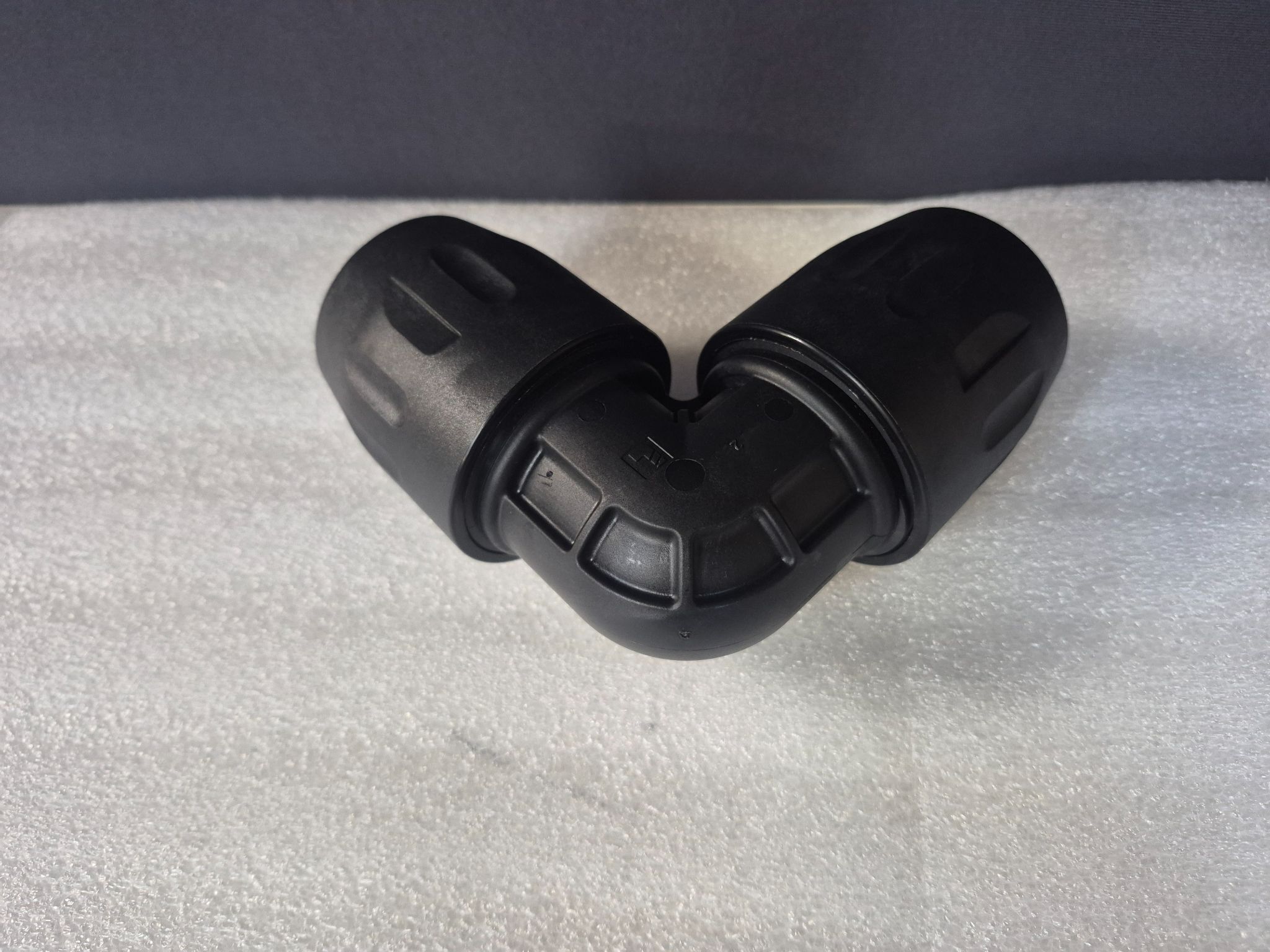PARKER 6602-40-00 Transair 90 Degree Elbow Fitting Ø40 NEW 1