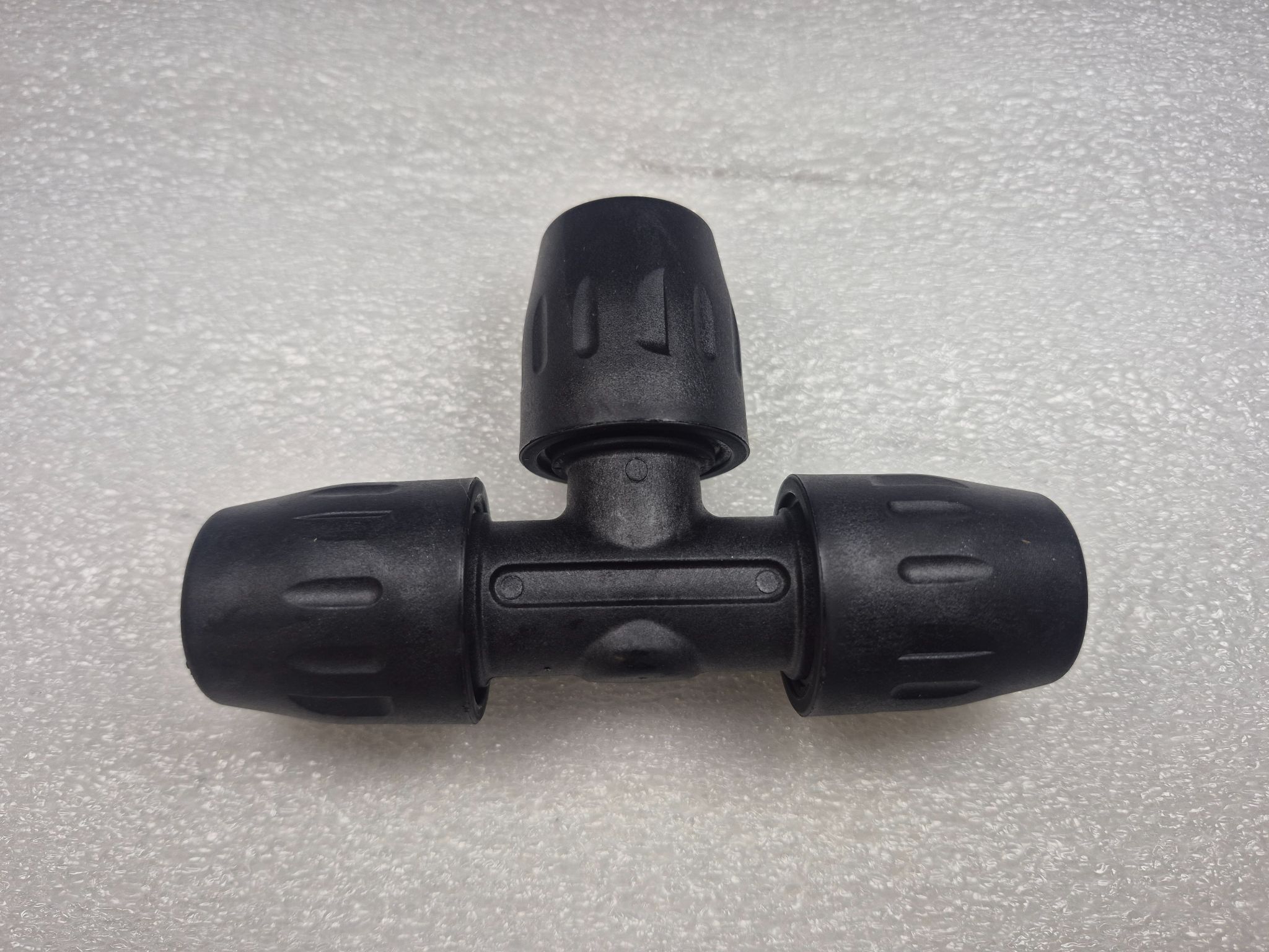 PARKER 6604-17-00 Transair Equal Tee Connector Ø16.5 mm NEW 1