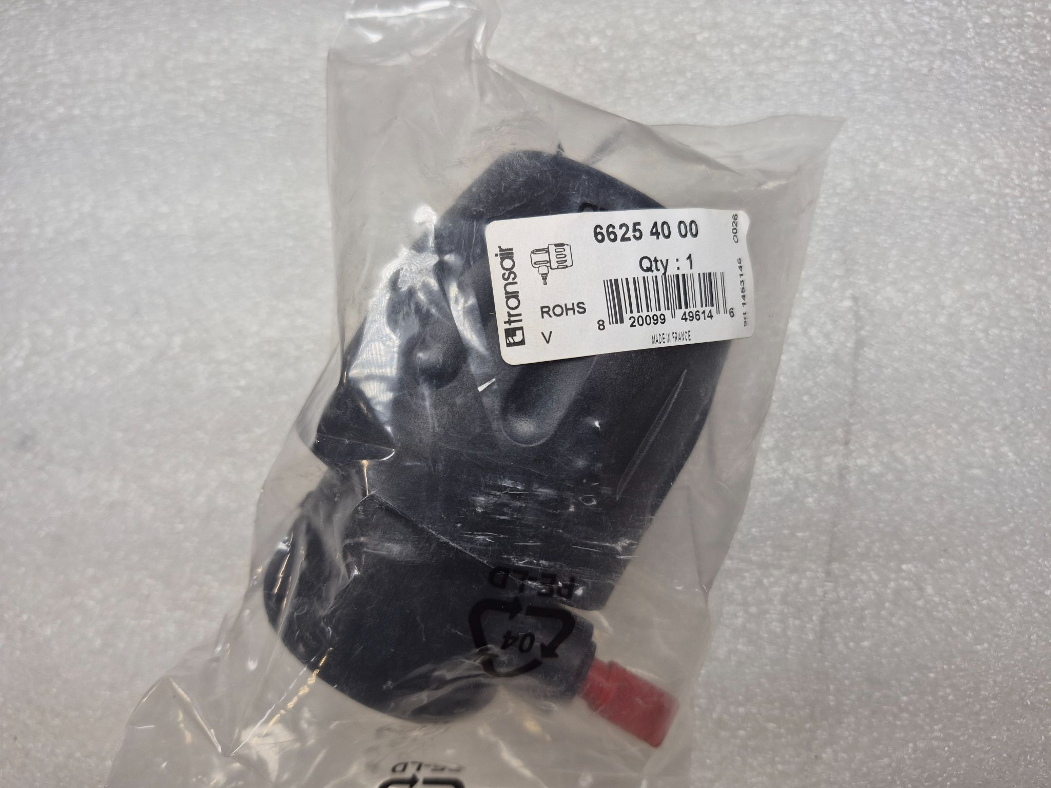 PARKER 6625-40-00 Transair End Feed Drop Connector Ø40 mm NEW 1