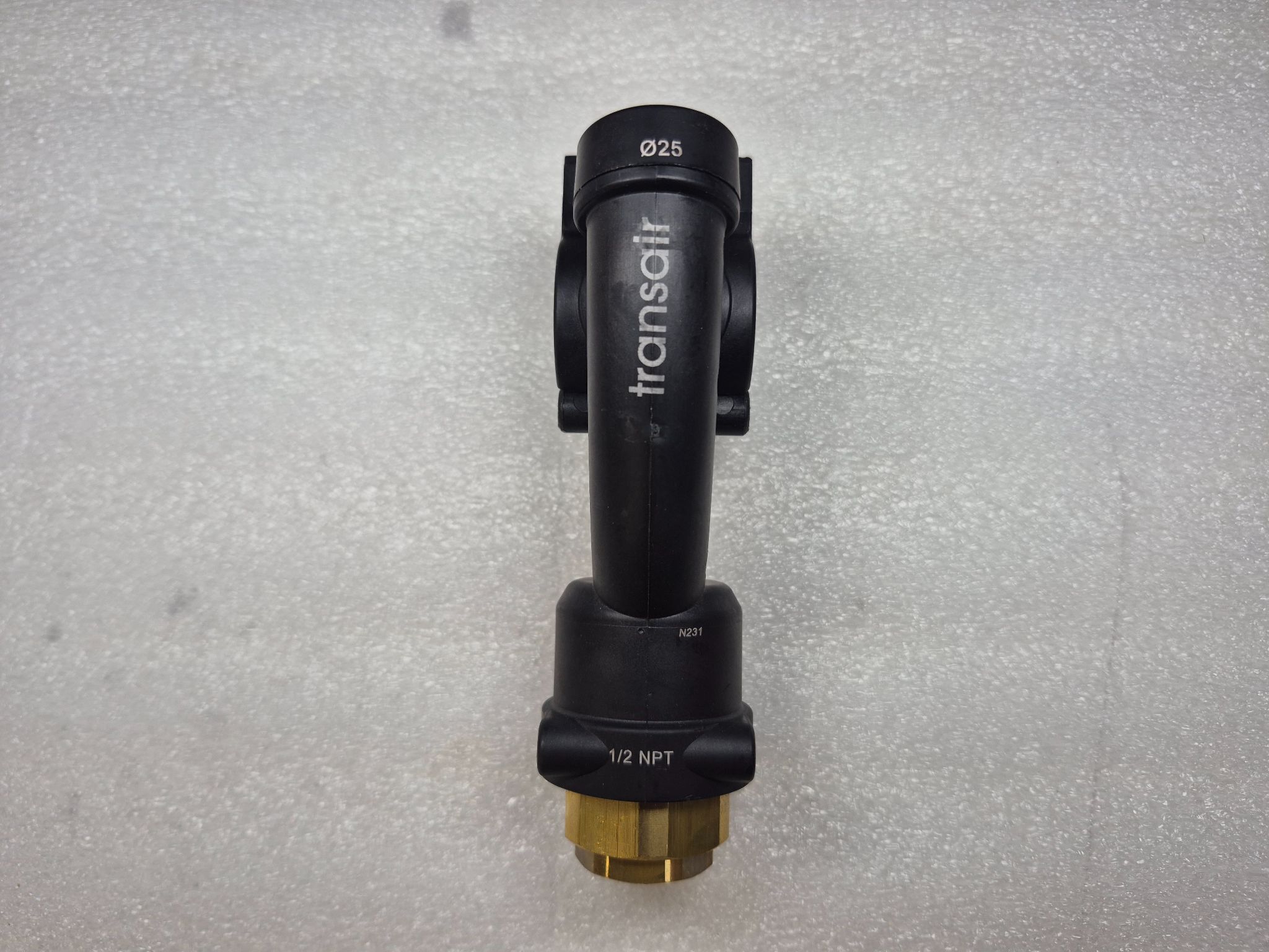 PARKER 6663-25-22 Transair Take-Off Drop Connector Ø25 mm x 1/2" NPT NEW 1