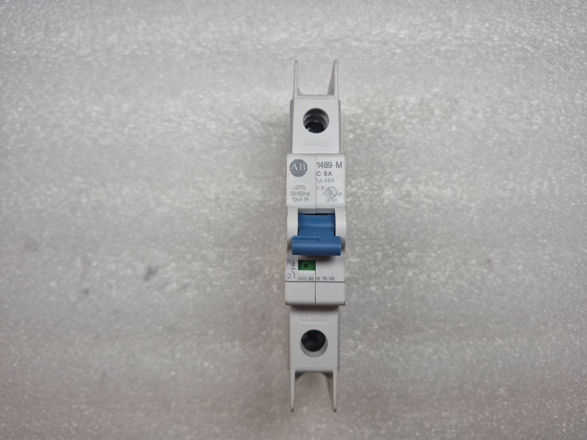ALLEN BRADLEY 1489-M1C060 6A Circuit Breaker USED 0
