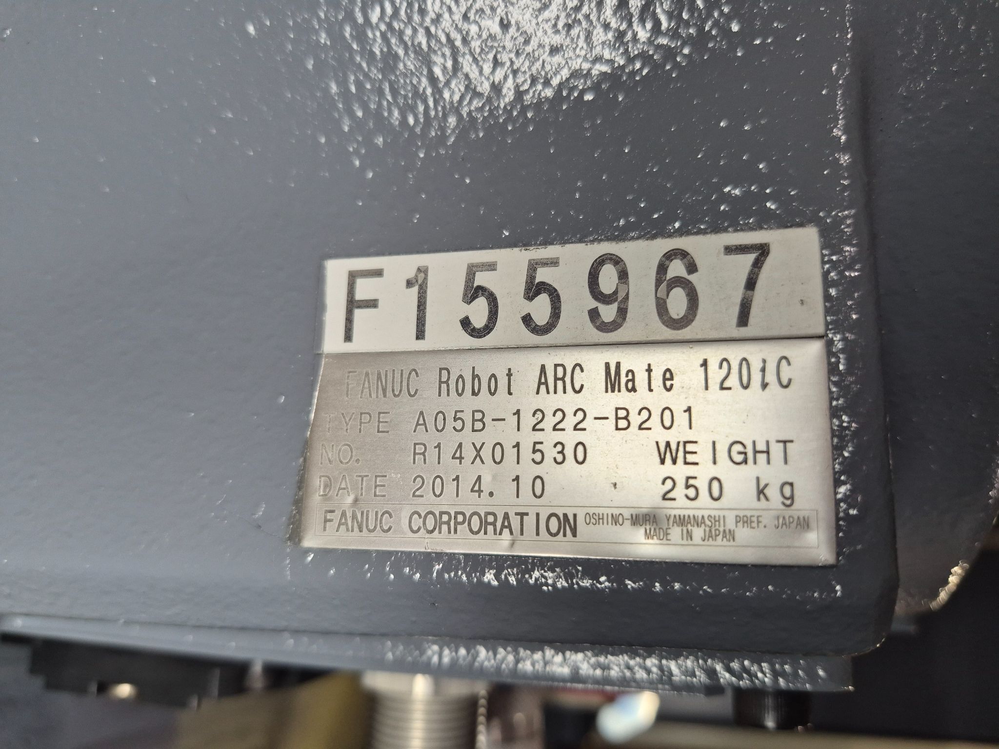 FANUC Arc Mate 120iC Complete With R-30iB Controller REFURBISHED 3