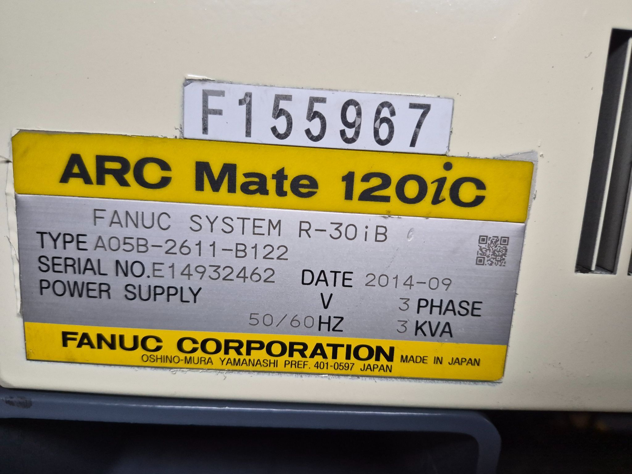 FANUC Arc Mate 120iC Complete With R-30iB Controller REFURBISHED 7