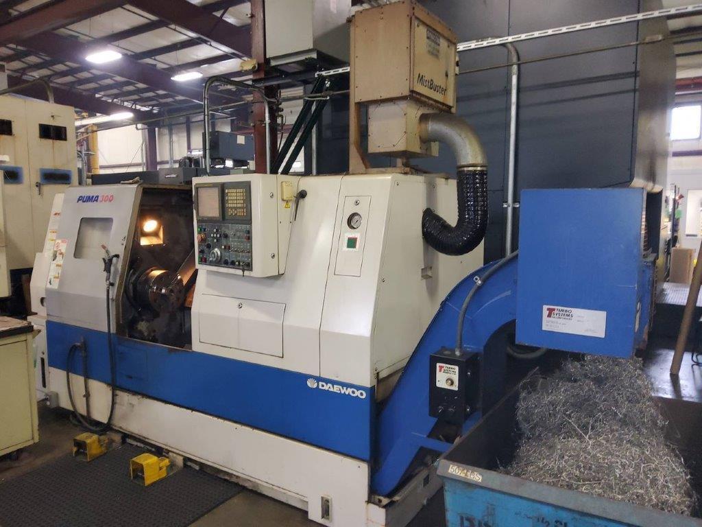 DAEWOO PUMA 300 CNC Turning Center USED 2