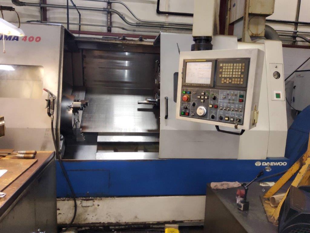 DAEWOO PUMA 400 CNC Turning Center w/ Fanuc Series 21i-TB Control USED 0