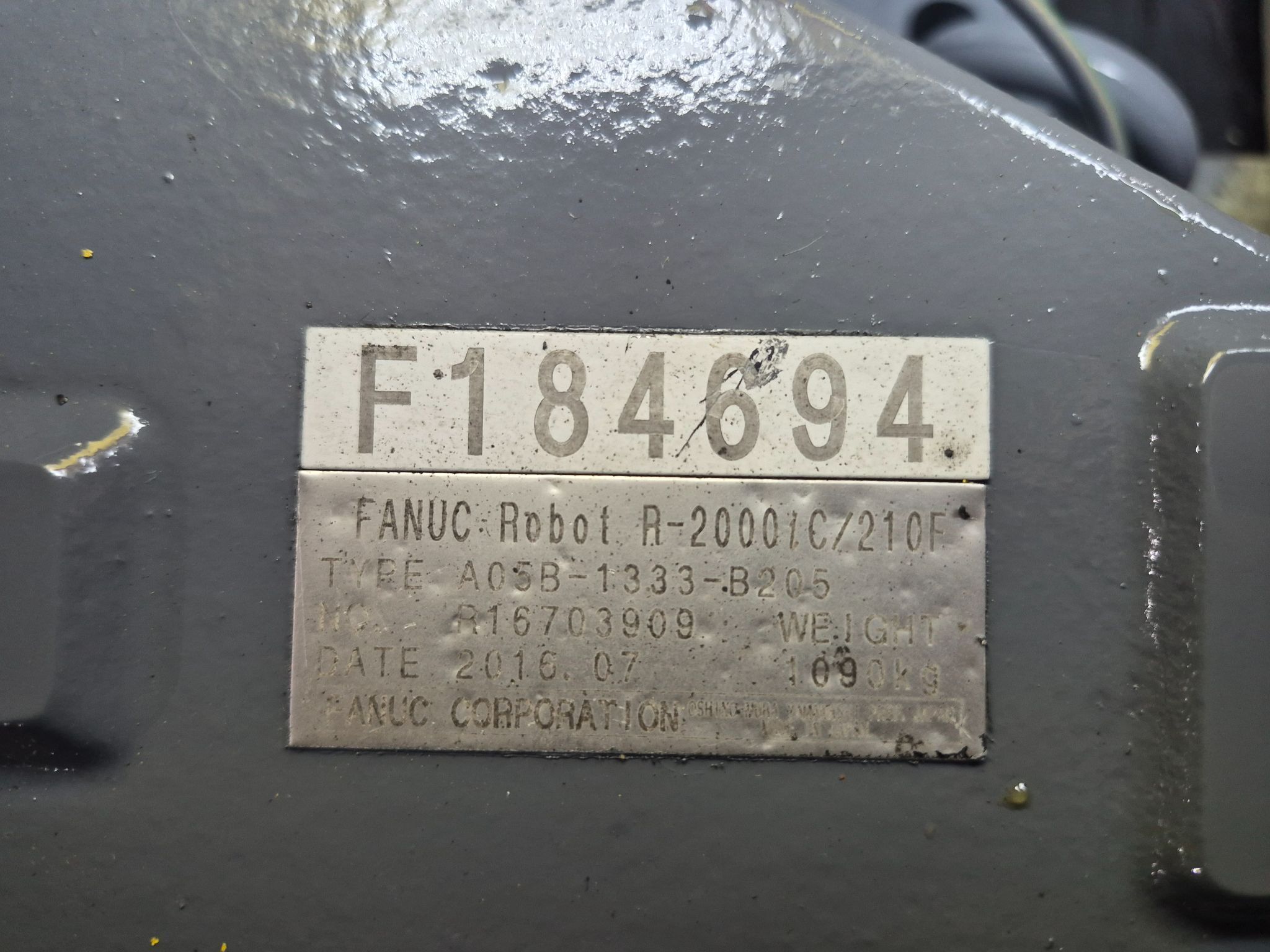 FANUC R-2000iC/210F Complete With R-30iB Controller REFURBISHED 5