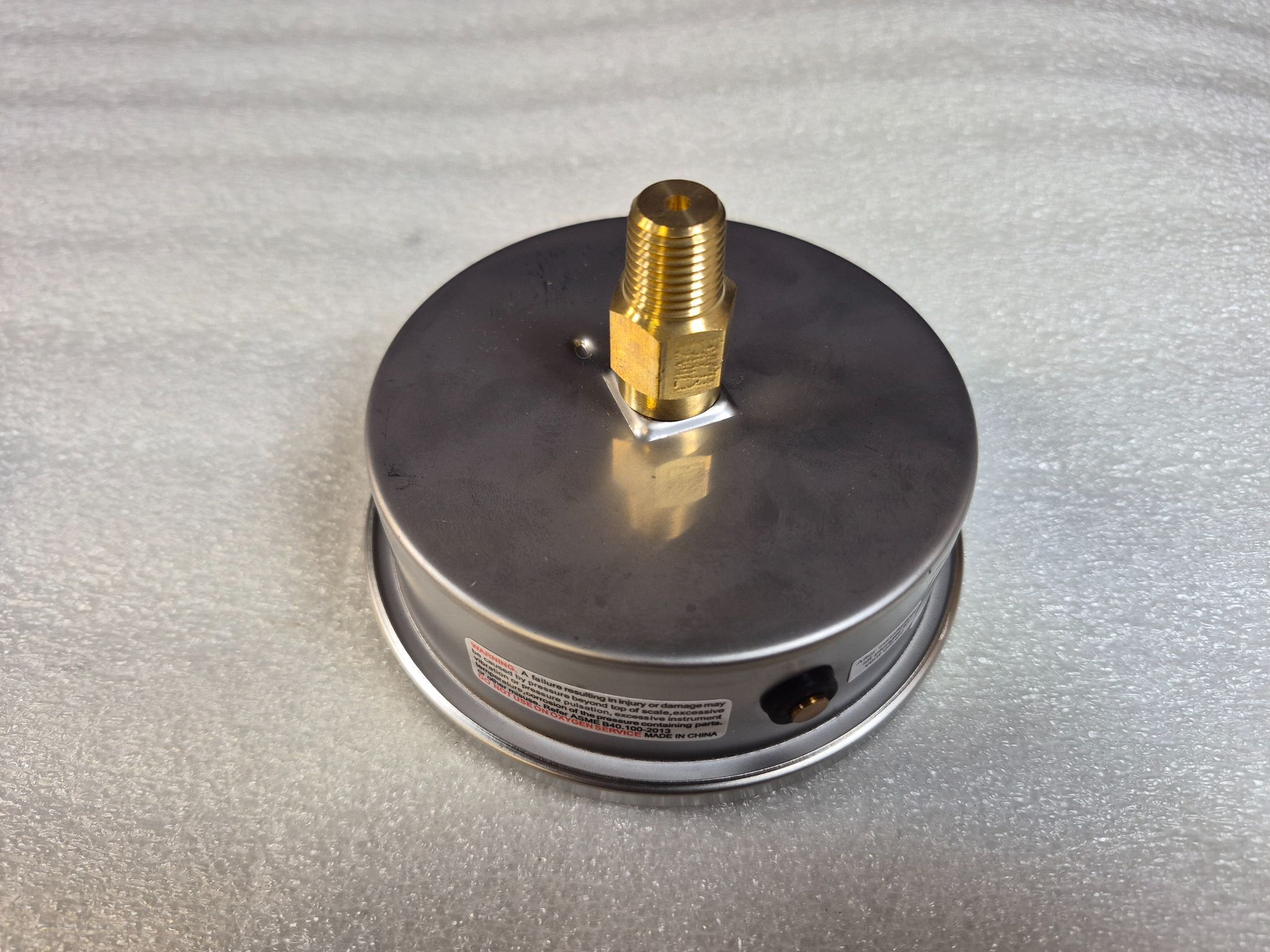 WINTERS PFQ741 Stainless Steel Liquid Filled Pressure Gauge NEW 3